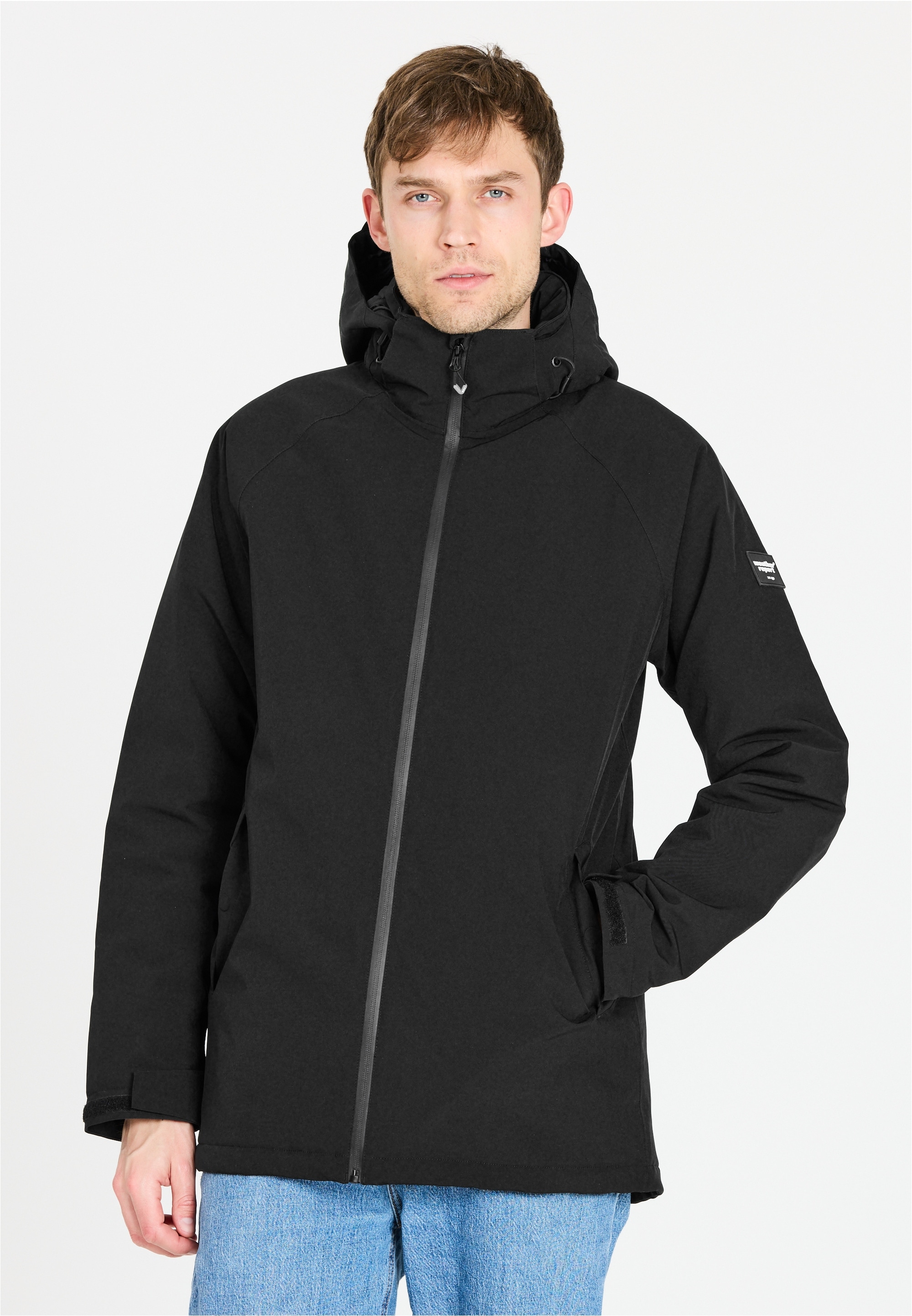 Outdoorjacke »Brennt«, mit wasserabweisender Membran