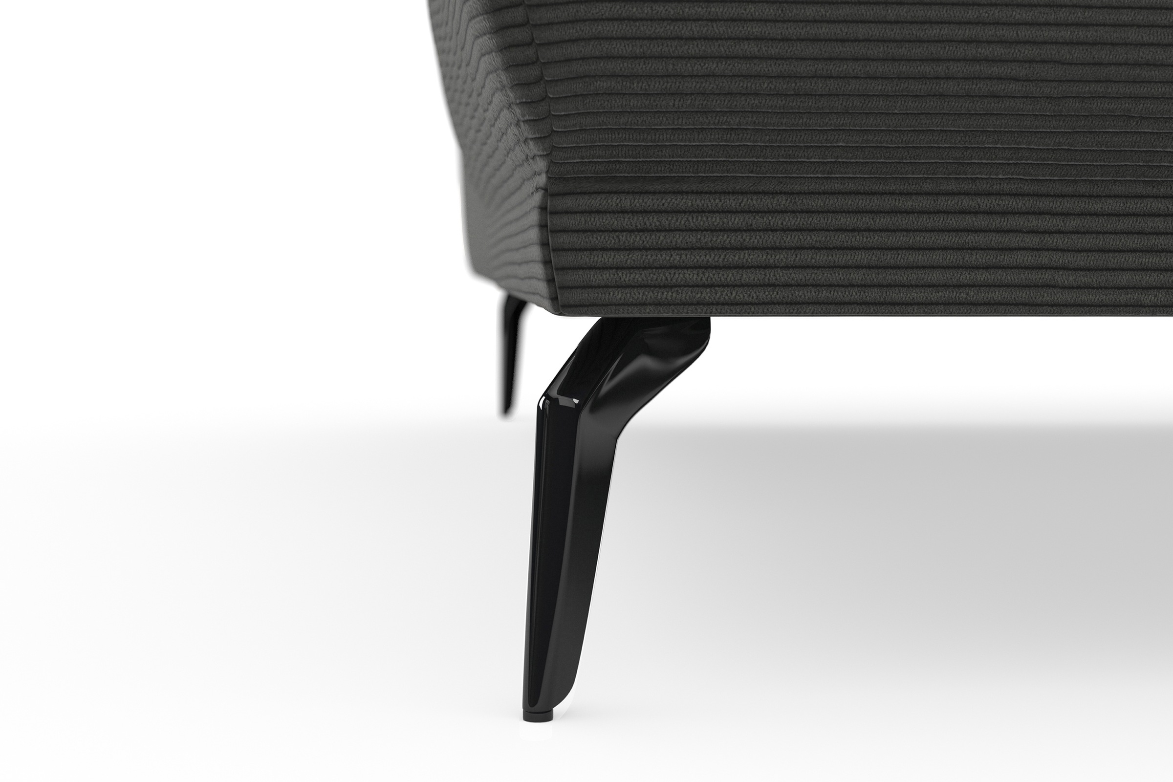 INOSIGN Ecksofa »Coco L-Form«, Sitztiefen-, Arm- und Kopfteilverstellung, Cord-Bezug, Fußhöhe 15 cm