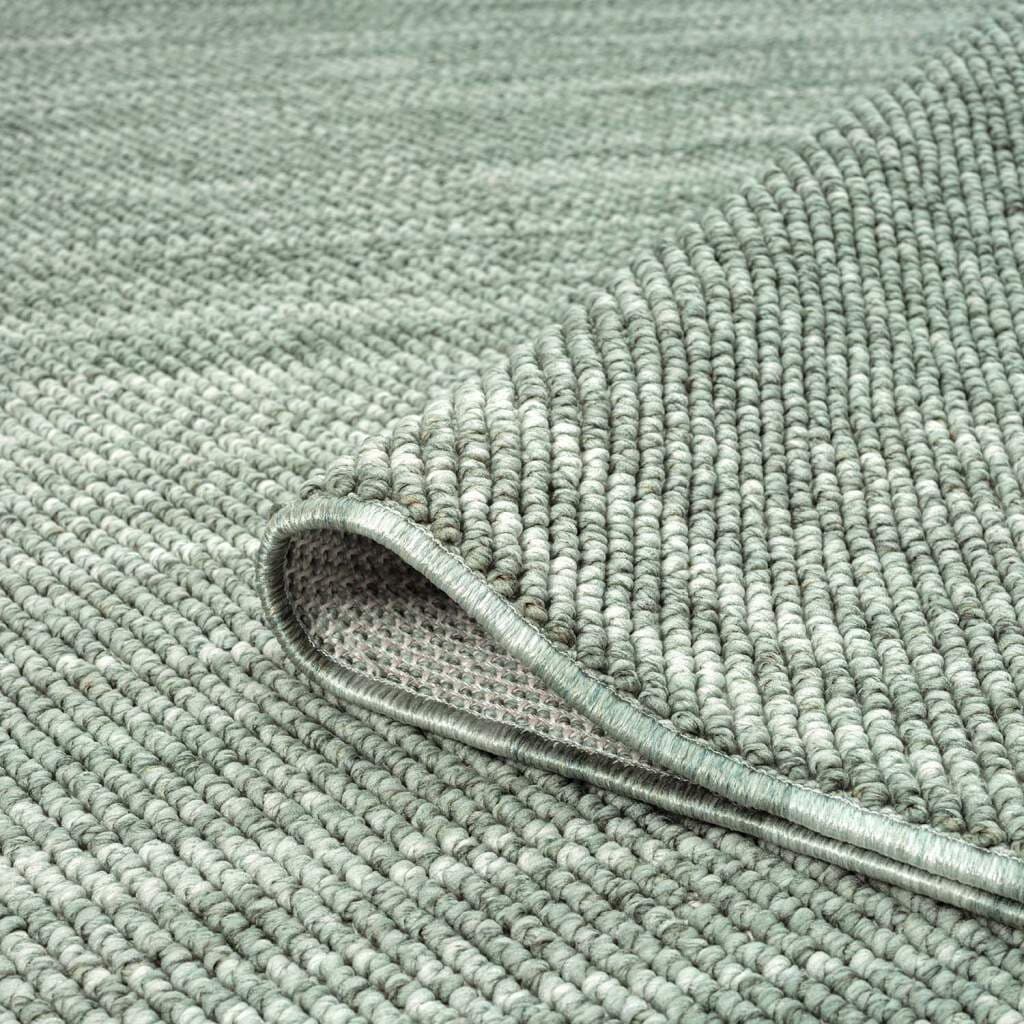 Carpet City Teppich »LINDO 8843«, rechteckig, 11 mm Höhe, Kurzflor, Hochtief-Muster/ 3D-Effekt, Fransen, Boho-Stil, Wohnzimmer