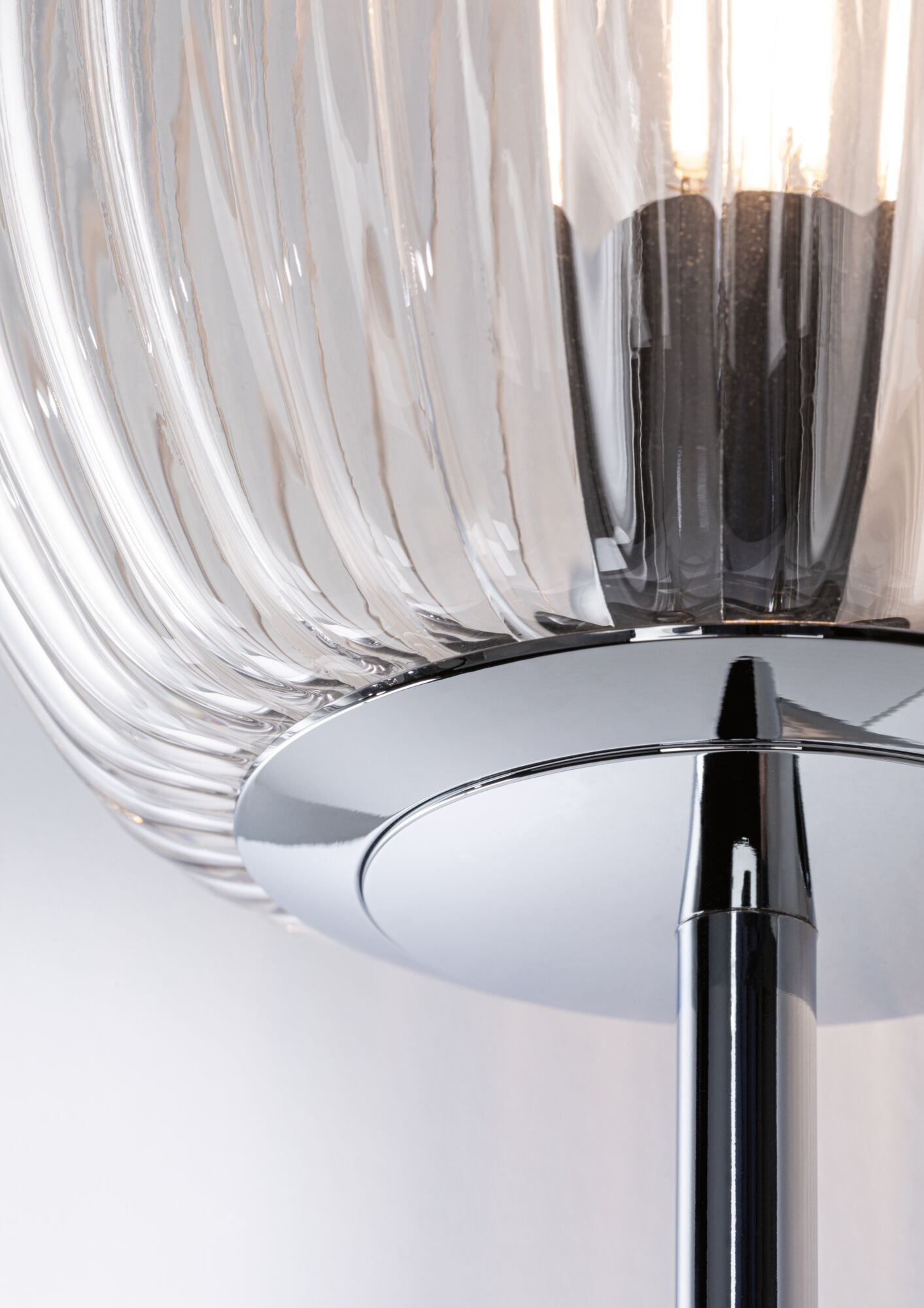Paulmann Wandleuchte »Ruya IP44 E14 230V max. 20W Glas, Chrom«, 1 flammig, Leuchtmittel E14 | ohne Leuchtmittel