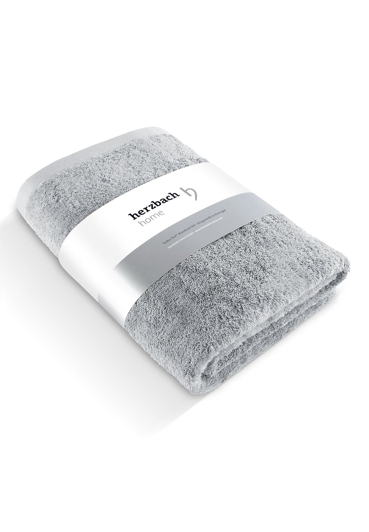 herzbach home Badetücher "Pura" 550g/m², Premium-Qualität, 100% Baumwolle, einfarbig