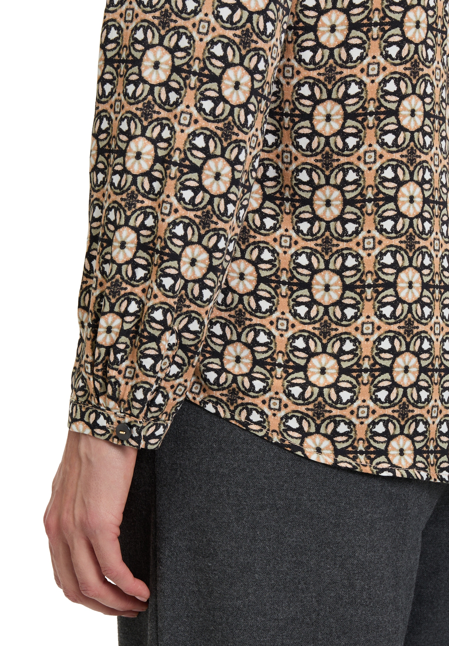 Cartoon Schlupfbluse »Cartoon Damen Casual-Bluse mit Muster«