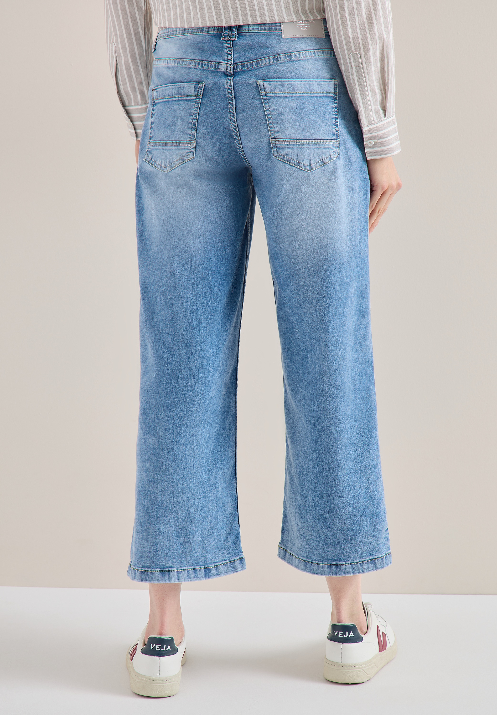Cecil Loose-fit-Jeans im Capri-Style