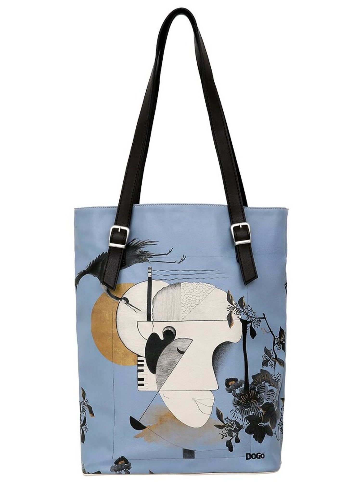 DOGO "Tall Bag Damen Schultertasche Deep Thought With The Deep Damen" Handgefertigt