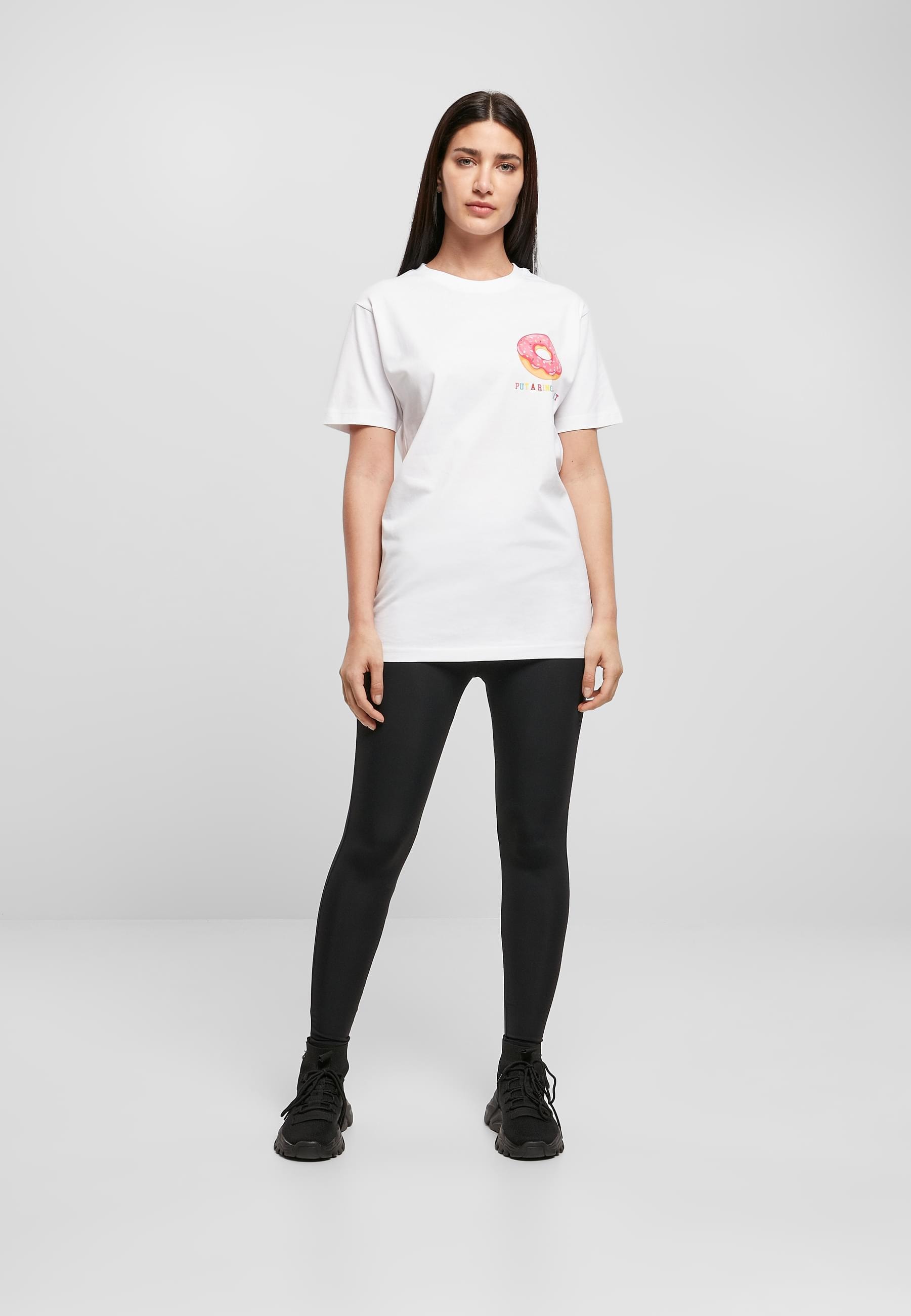 MisterTee Kurzarmshirt »MisterTee Damen Ladies Ring On It Tee«, (1 tlg.)