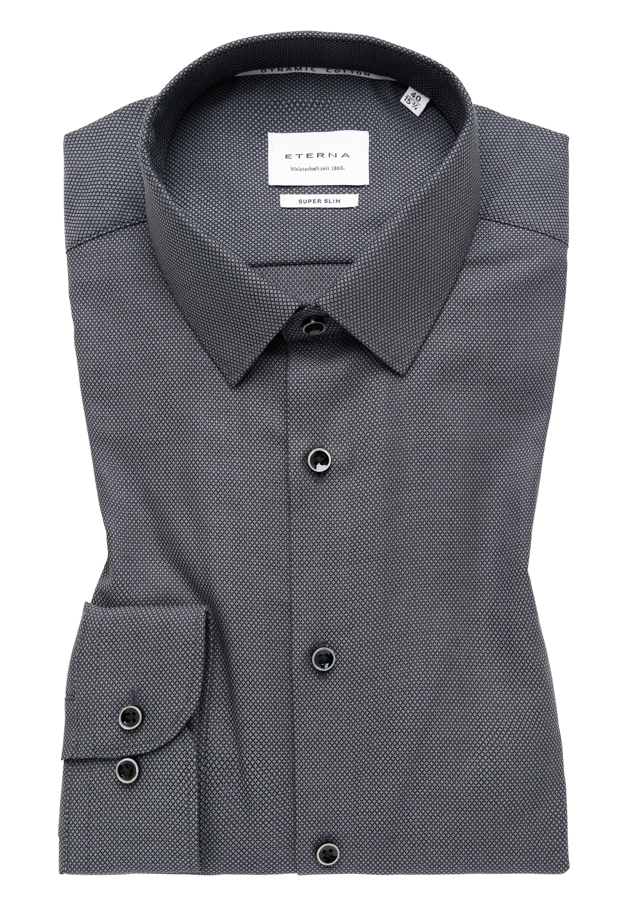 Eterna Langarmhemd »SUPER SLIM«, NON IRON (bügelfrei)