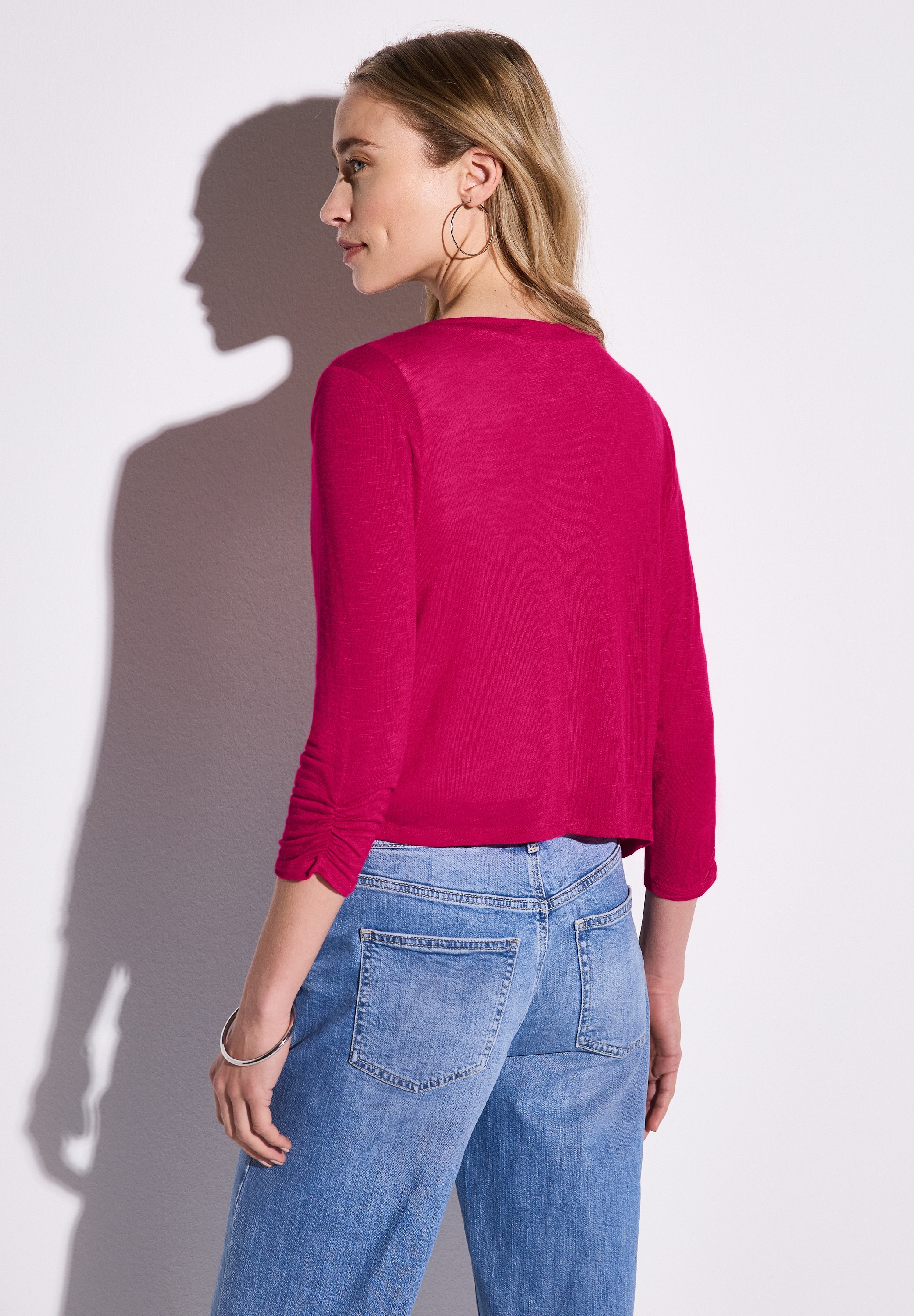 STREET ONE Cardigan, mit 3/4 Ärmeln