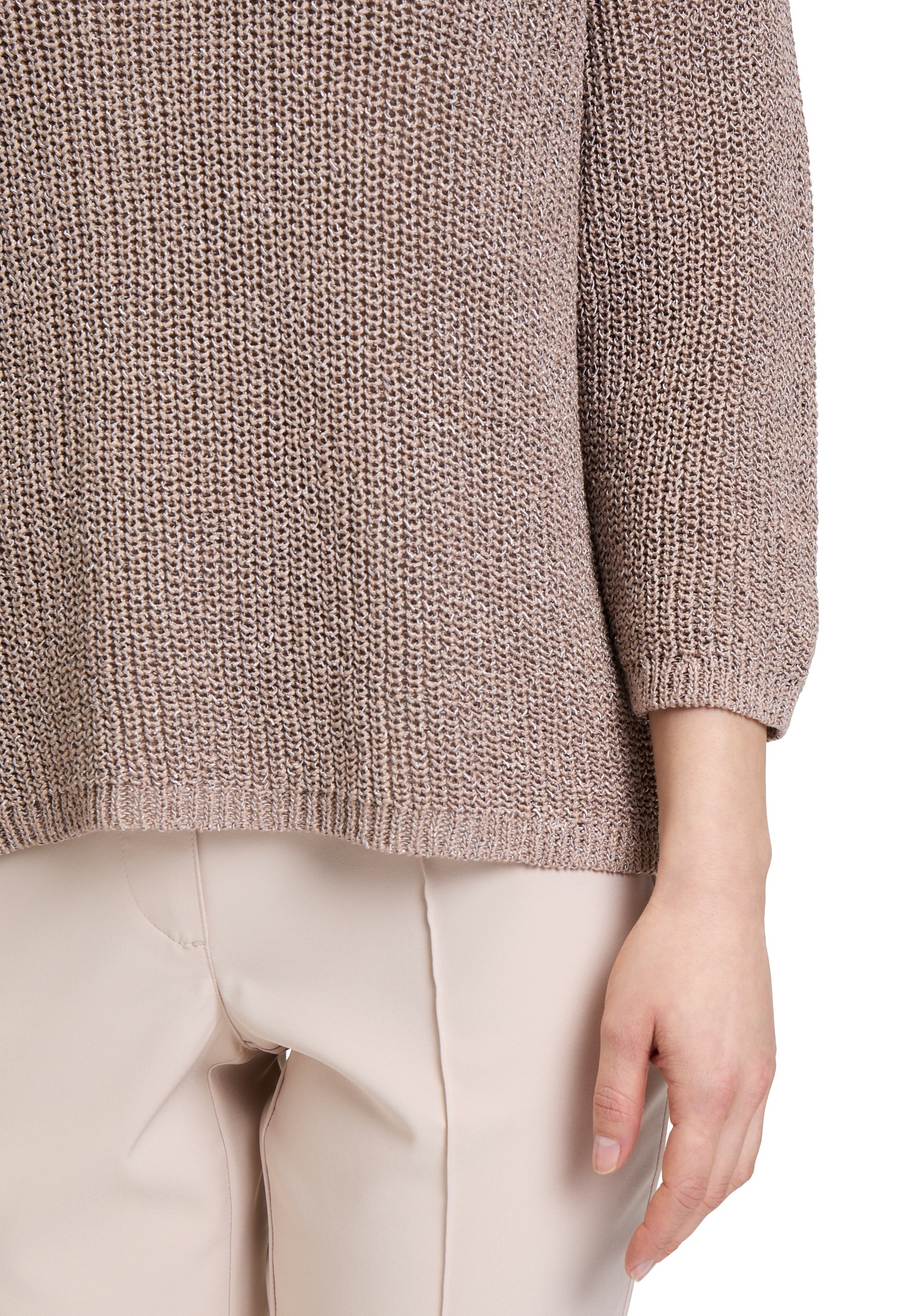 Betty Barclay Strickpullover »Betty Barclay Basic-Strickpullover mit Rippenstruktur«, (1 tlg.), Struktur