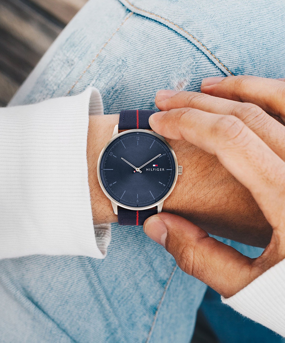 Tommy Hilfiger Quarzuhr »HENDRIX«, Armbanduhr, Herrenuhr, analog