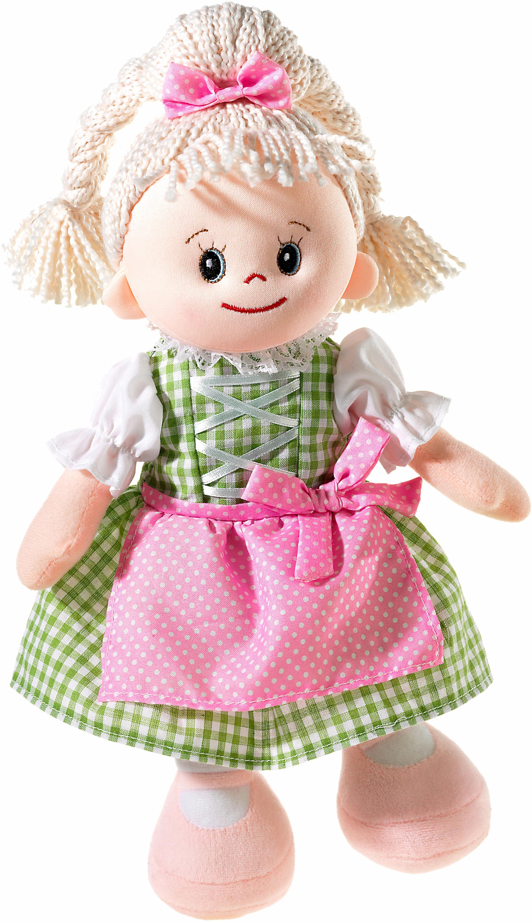 Stoffpuppe Poupetta Bayern Mädel (1-tlg.)