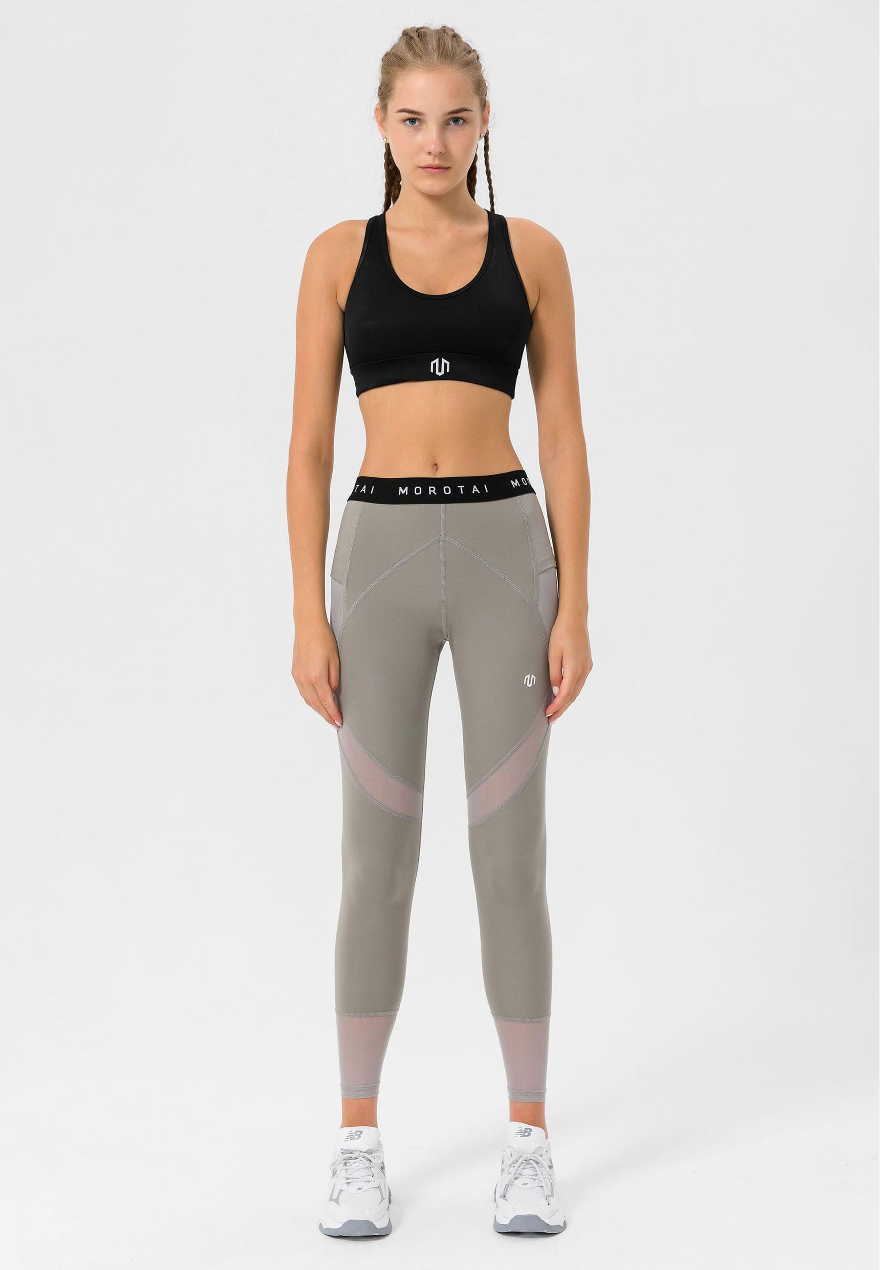 MOROTAI Leggings »MOROTAI Damen Morotai Mesh Performance Tights«, (1 tlg.)