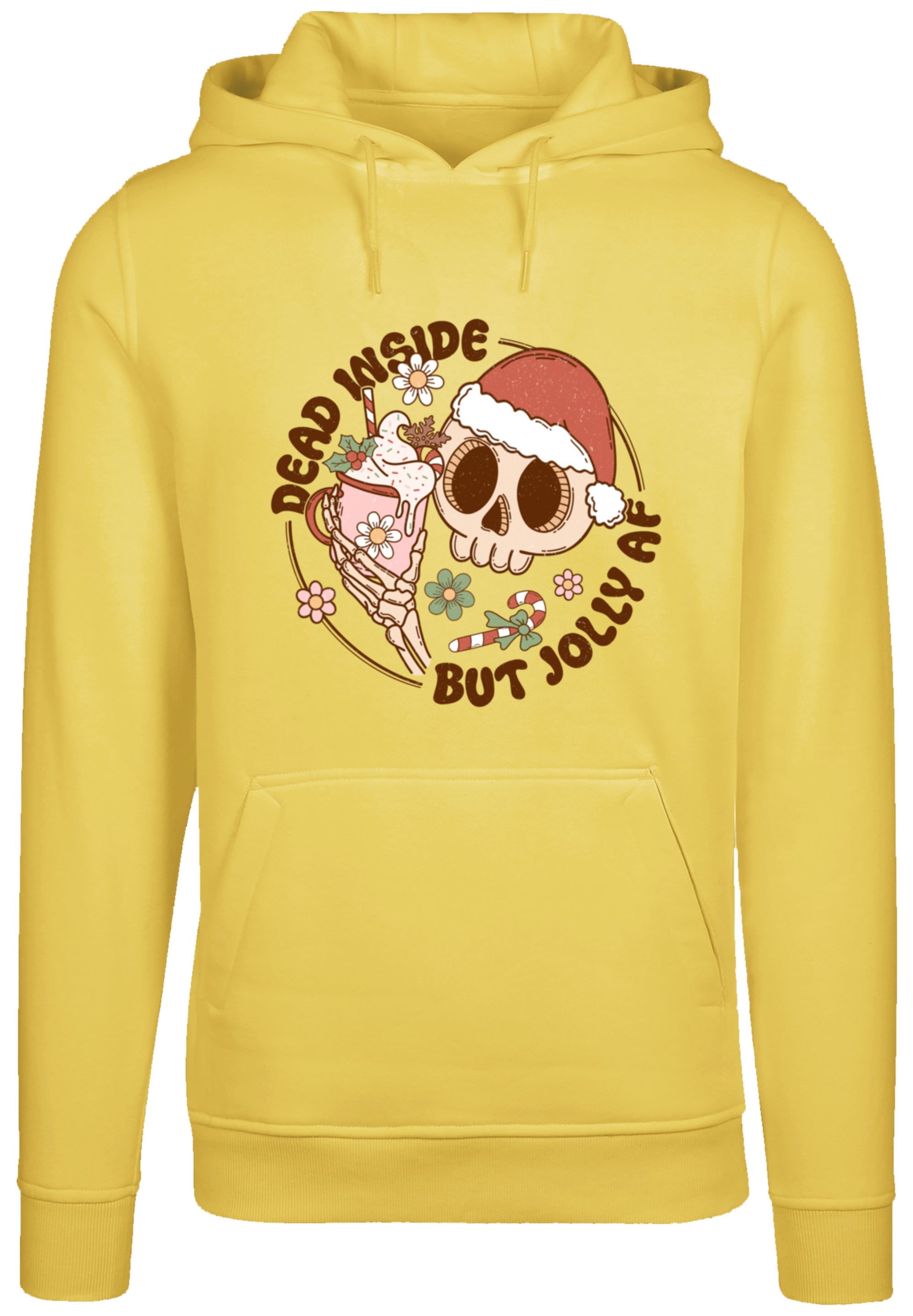 Kapuzenpullover »Dead inside but jolly AF Christmas«, Premium Qualität