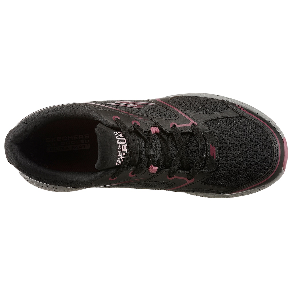 Skechers Sneaker »GO RUN CONSISTENT - VIVID HORIZON«, mit gesprenkelter Laufsohle, Freizeitschuh, Halbschuh, Schnürschuh