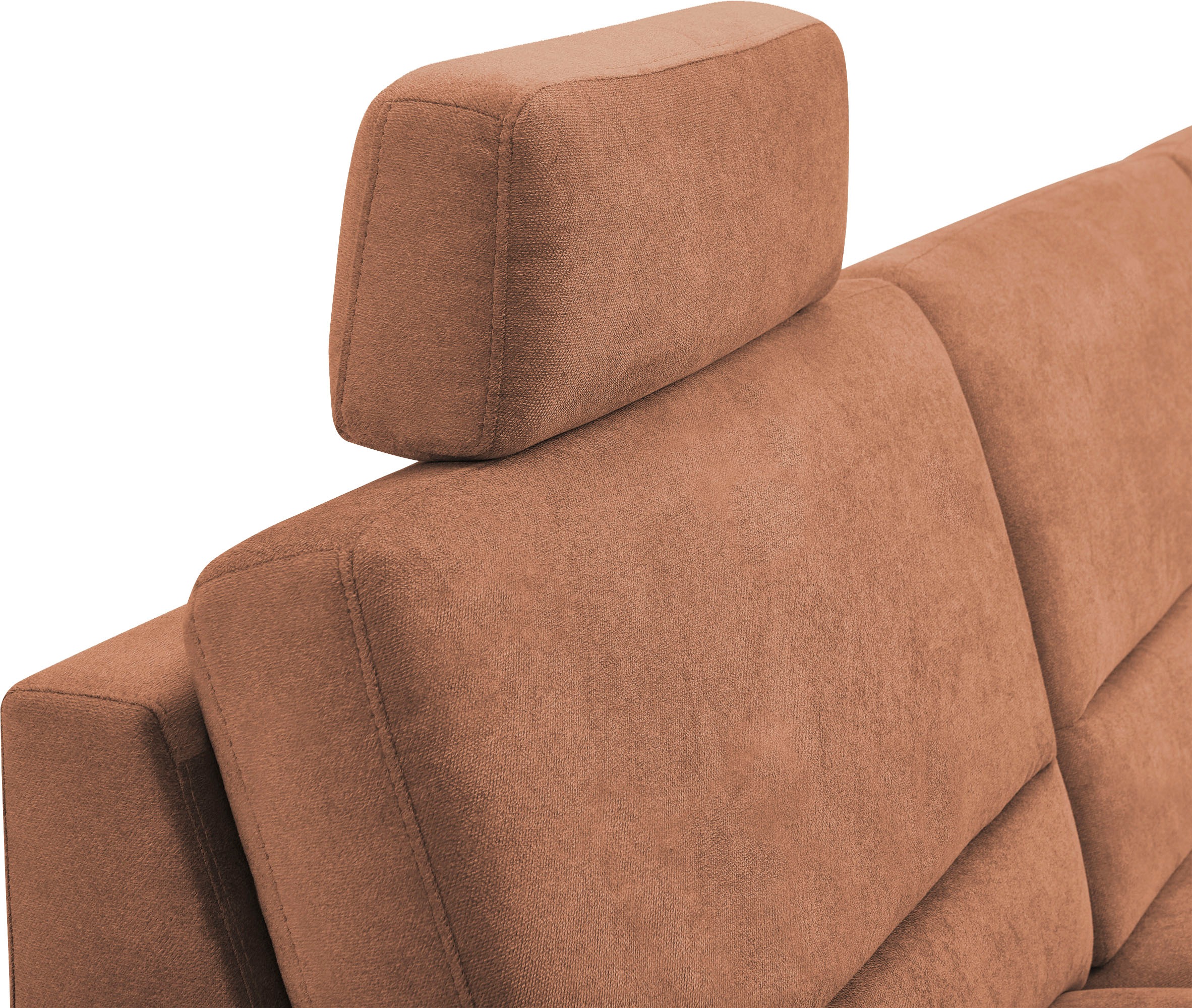 CALIZZA INTERIORS Ecksofa »Onyx L-Form«, Recamiere links oder rechts, wahlweise mit Bettfunktion, Breite 270 cm