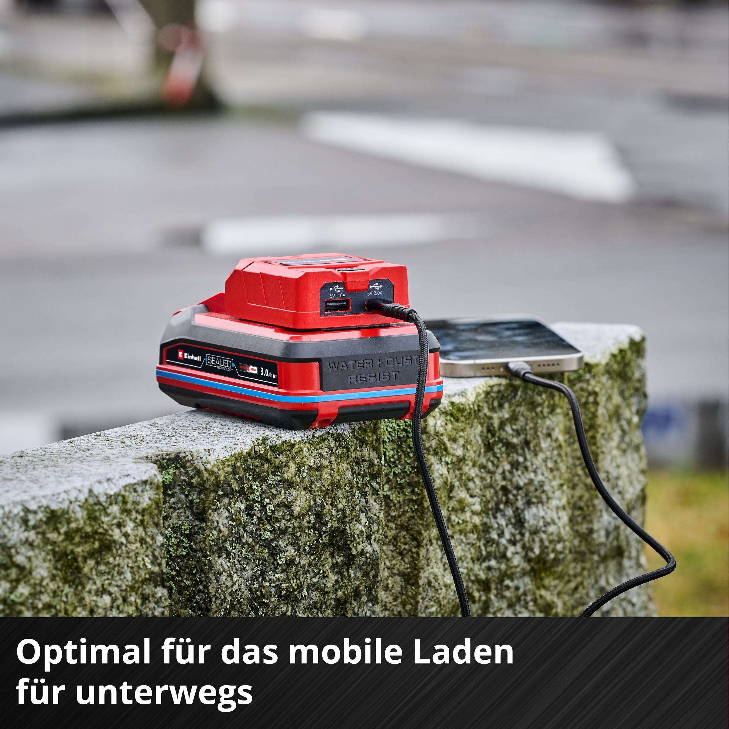 Einhell Akku-Ladestation »Akku-Adapter TC-CP 18 Li USB A/C-Solo«, ohne Akku