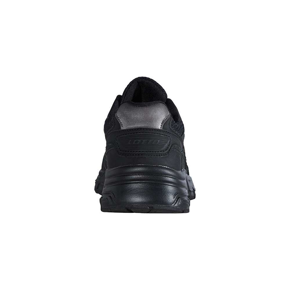 Sneaker LOTTO, Damen, Gr. 37, schwarz, Kunstfaser, Synthetik, mehrfarbig, Schuhe Sneaker, - mit Flexkerben für natürlichen Bewegungsablauf 3