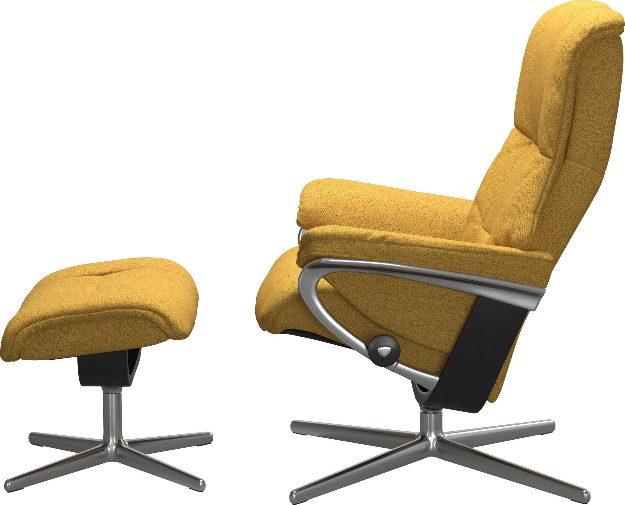 Stressless® Relaxsessel »Mayfair«, mit Cross Base, Größe S, M & L, Holzakzent Schwarz