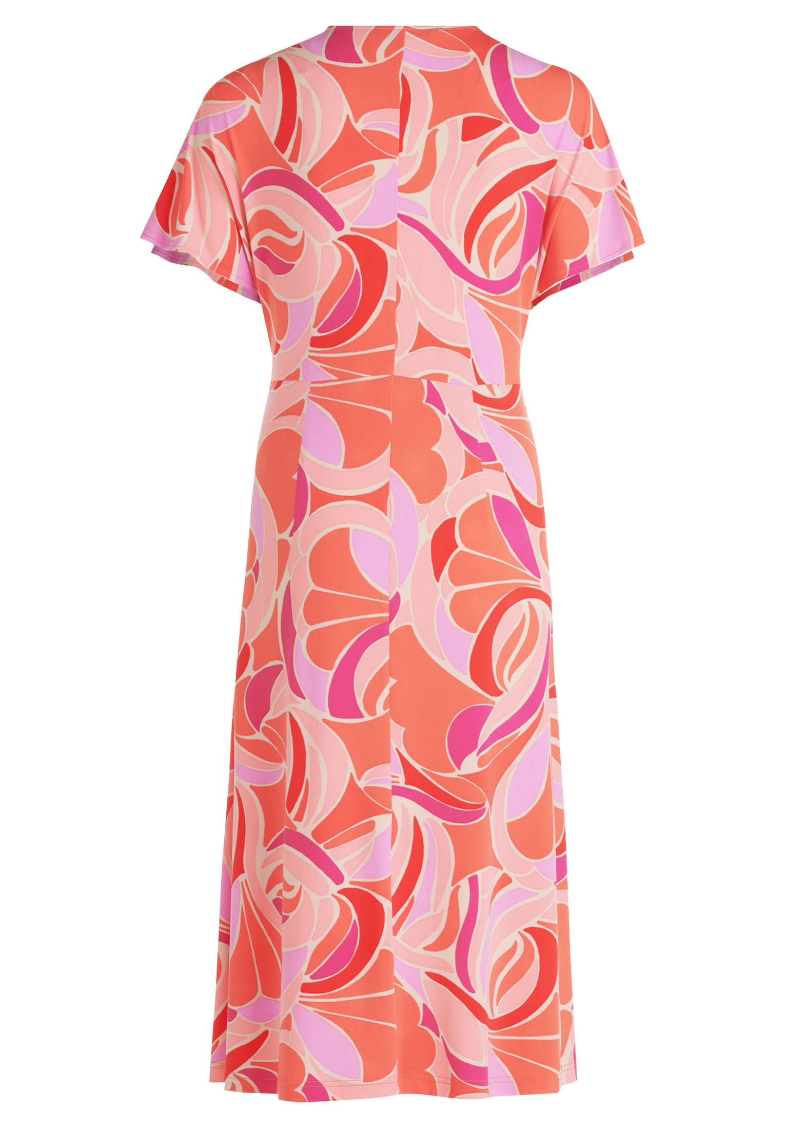Thumbnail - Betty Barclay Jerseykleid "Damen Sommerkleid Jerseykleid mit überschnittenen Ärmeln" Eingrifftaschen Druck