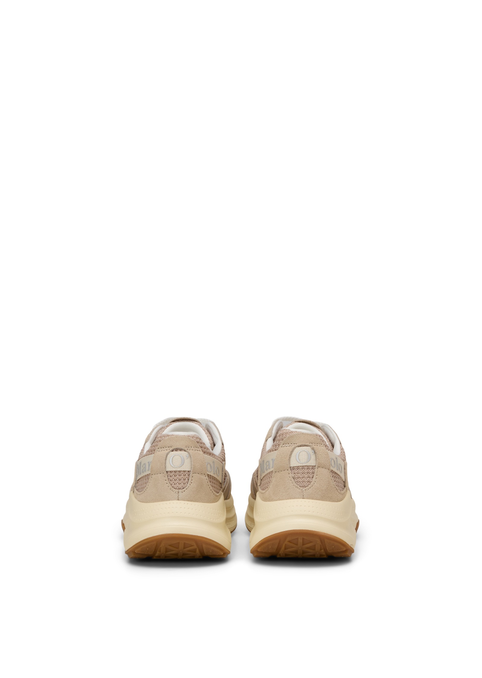 Marc O'Polo Sneaker »aus Rindleder mit Mesh-Einsatz«