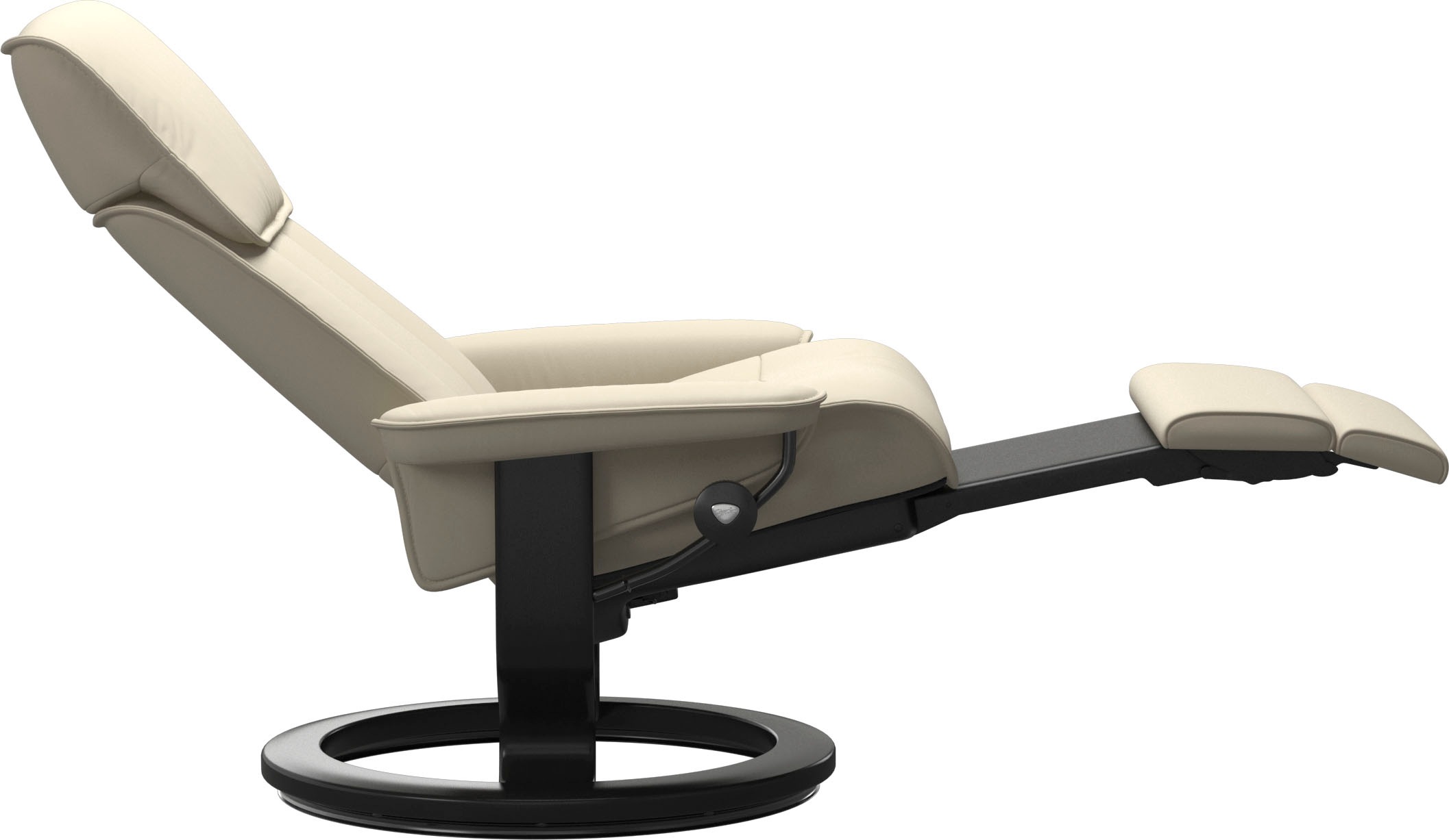 Stressless® Relaxsessel »Admiral«, verstellbar, optional 2-motorisch, Größe M & L, Gestell Schwarz