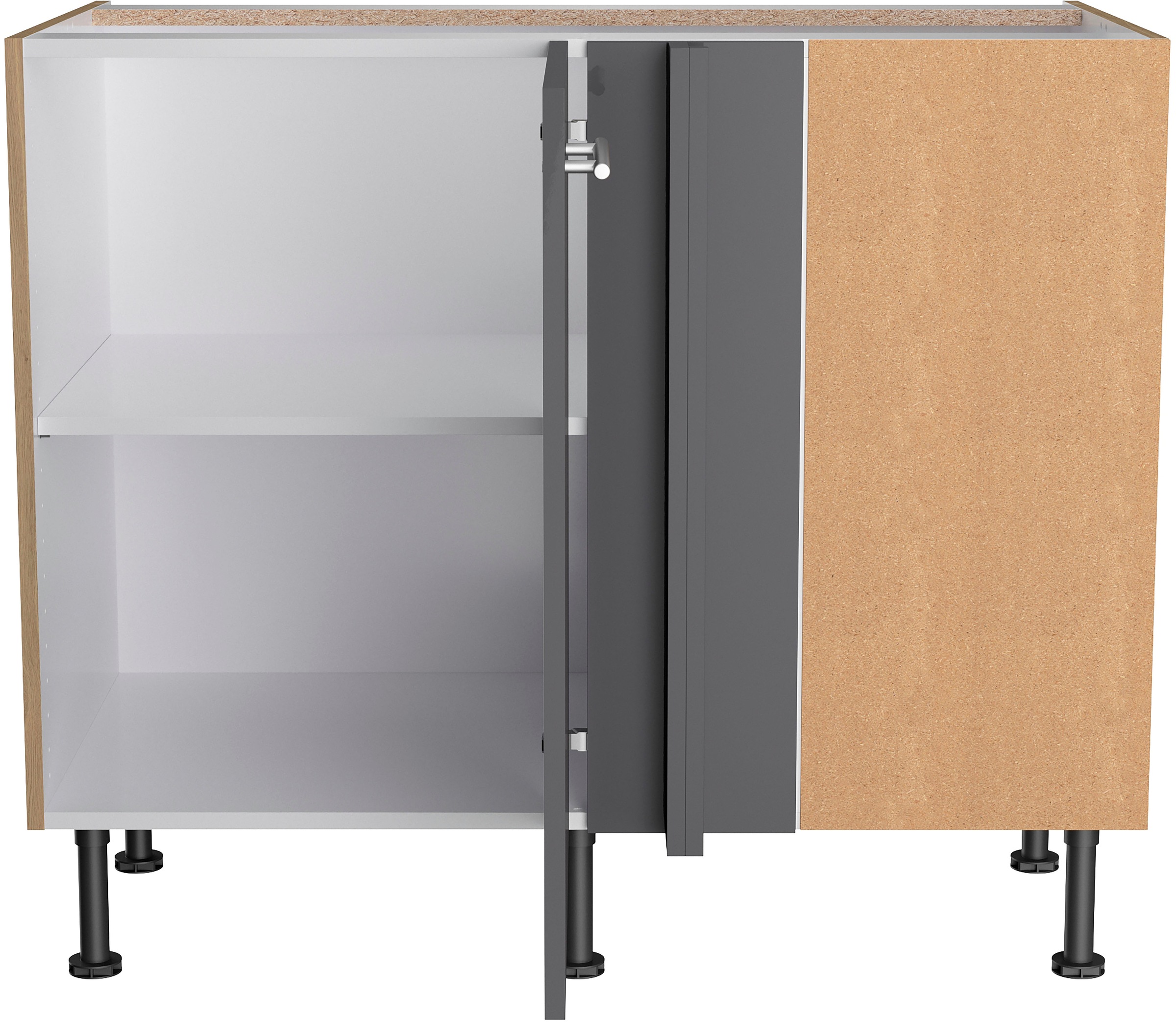 OPTIFIT Eckunterschrank »Klara«, Breite 100 x 65 cm