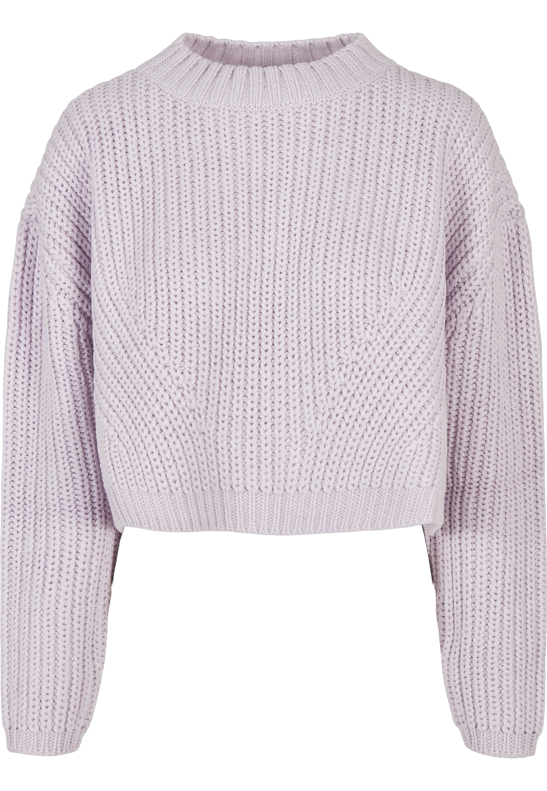 URBAN CLASSICS Rundhalspullover "Urban Classics Damen Ladies Wide Oversize Sweater" 1 Stk.