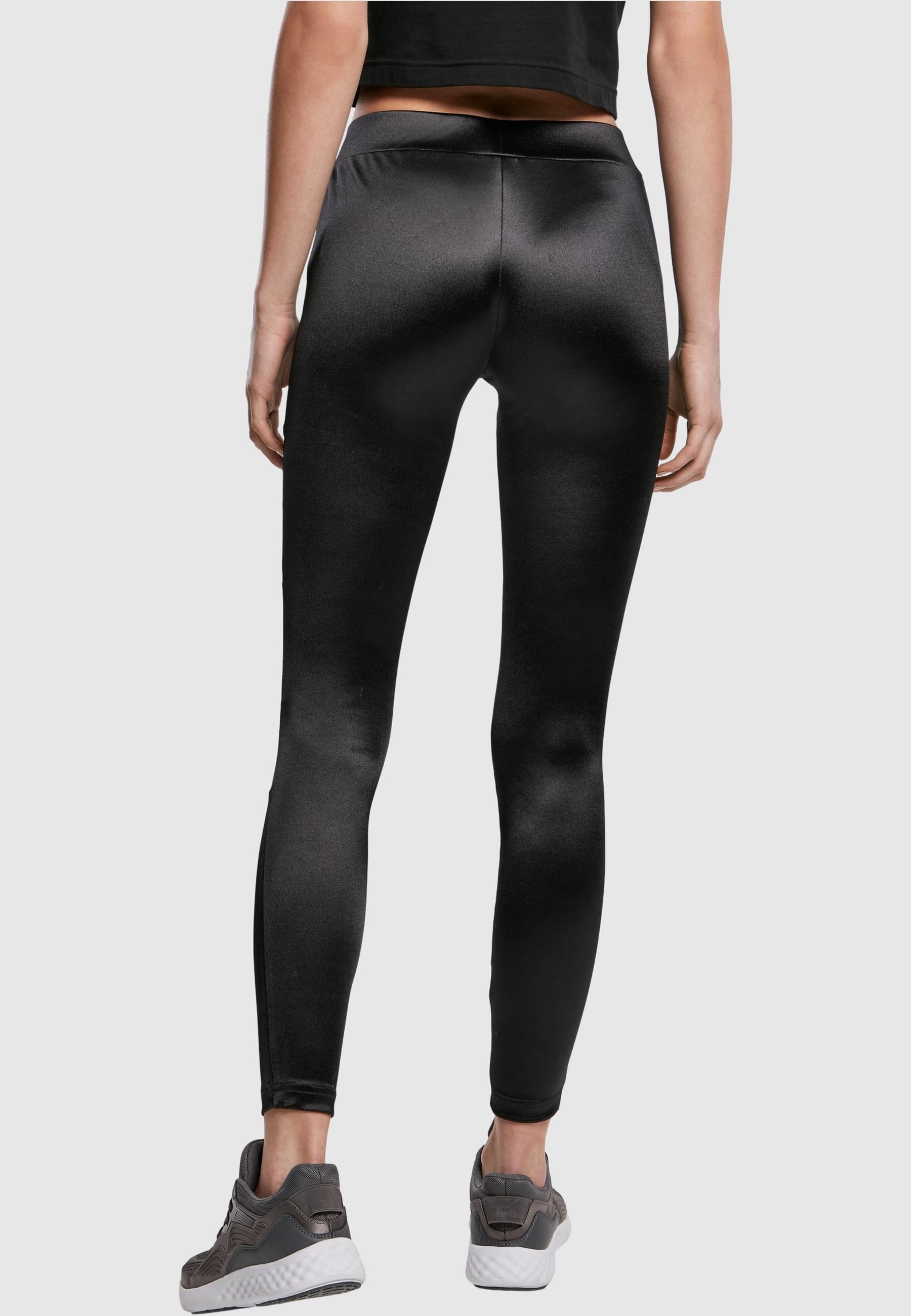 URBAN CLASSICS Leggings »Urban Classics Damen Ladies Shiny Tech Mesh Leggings«, (1 tlg.)