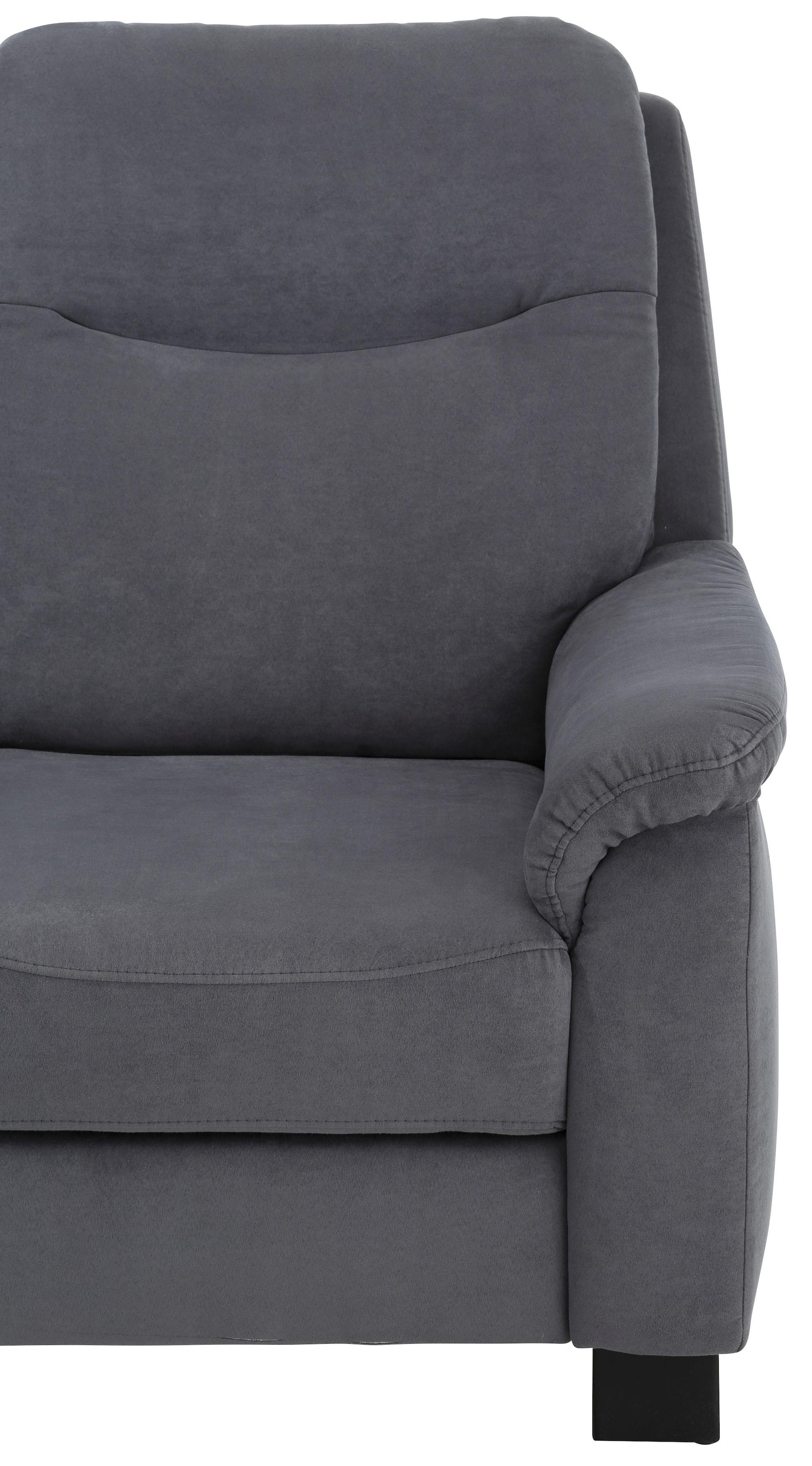 Home affaire Ecksofa »Boccaccio L-Form«, mit Federkern, incl. Kopfteilverstellung, wahlweise Bettfunktion
