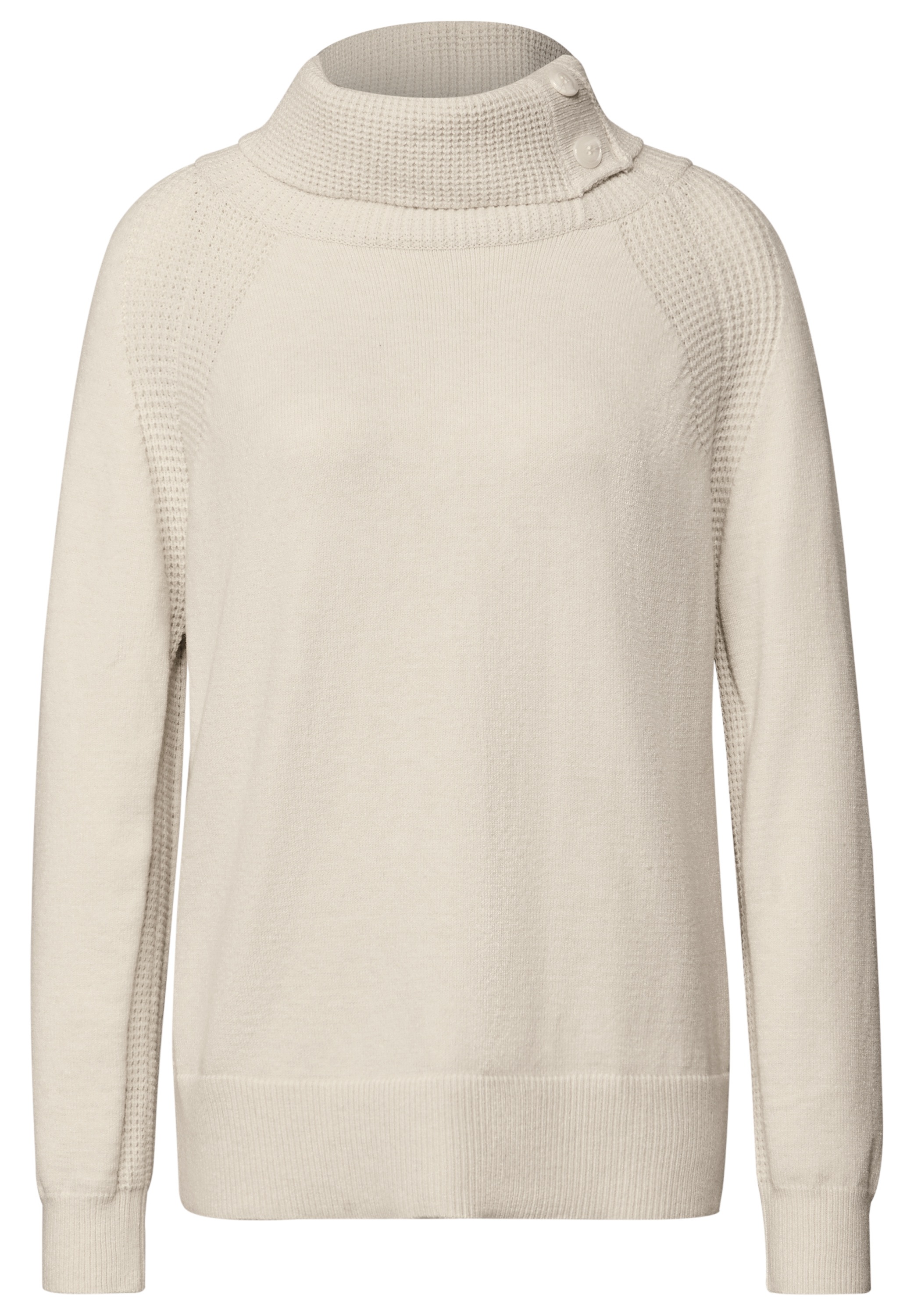 STREET ONE Rollkragenpullover, mit Stehkragen