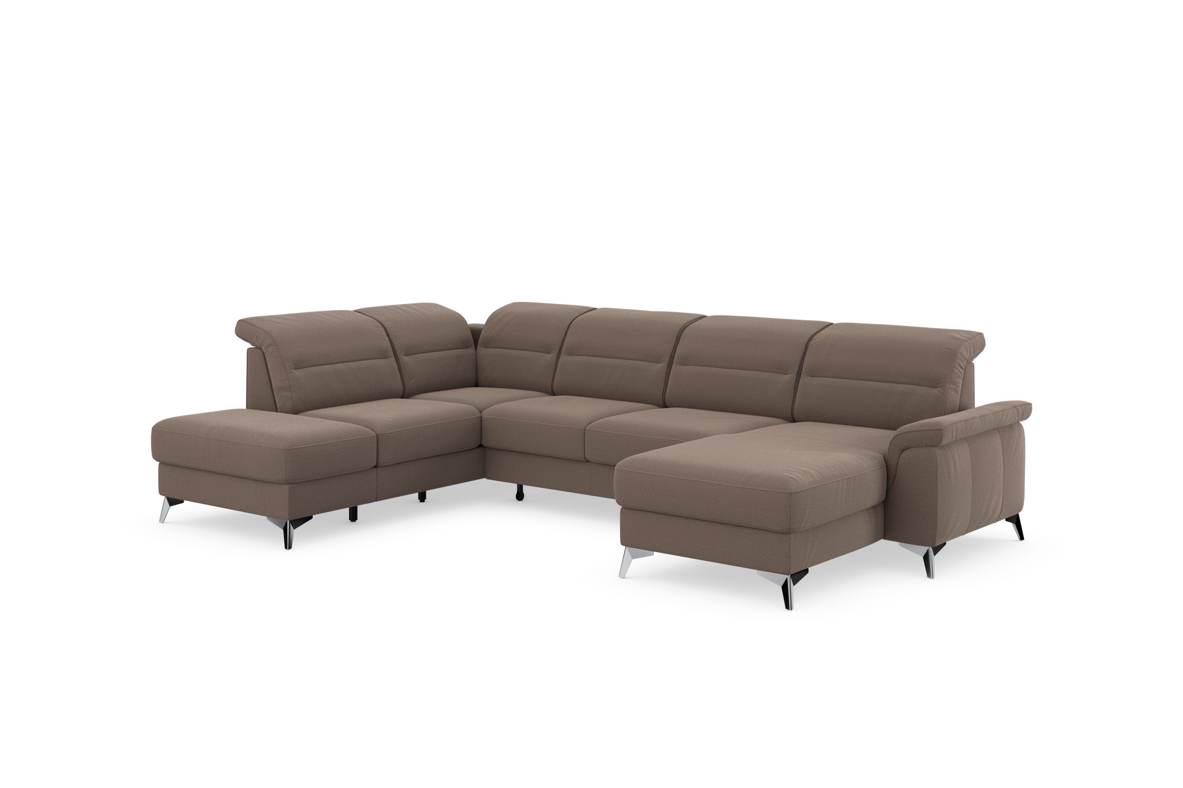 Thumbnail - sit&more Wohnlandschaft "Sinatra U-Form" optional mit Kopfteilverstellung und Armteilfunktion etc.