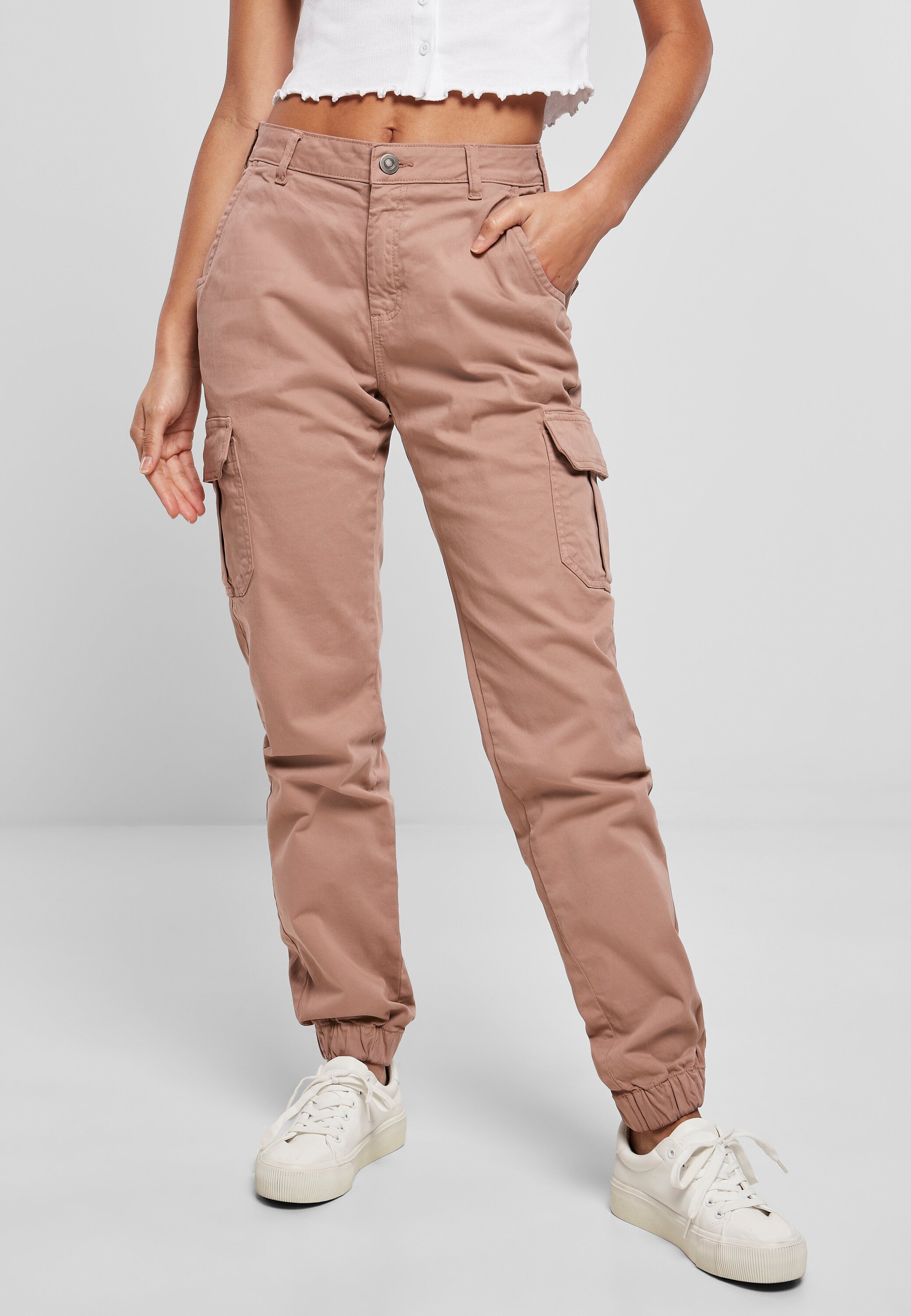 urban classics -  Cargohose " Damen Ladies High Waist Cargo Pants"