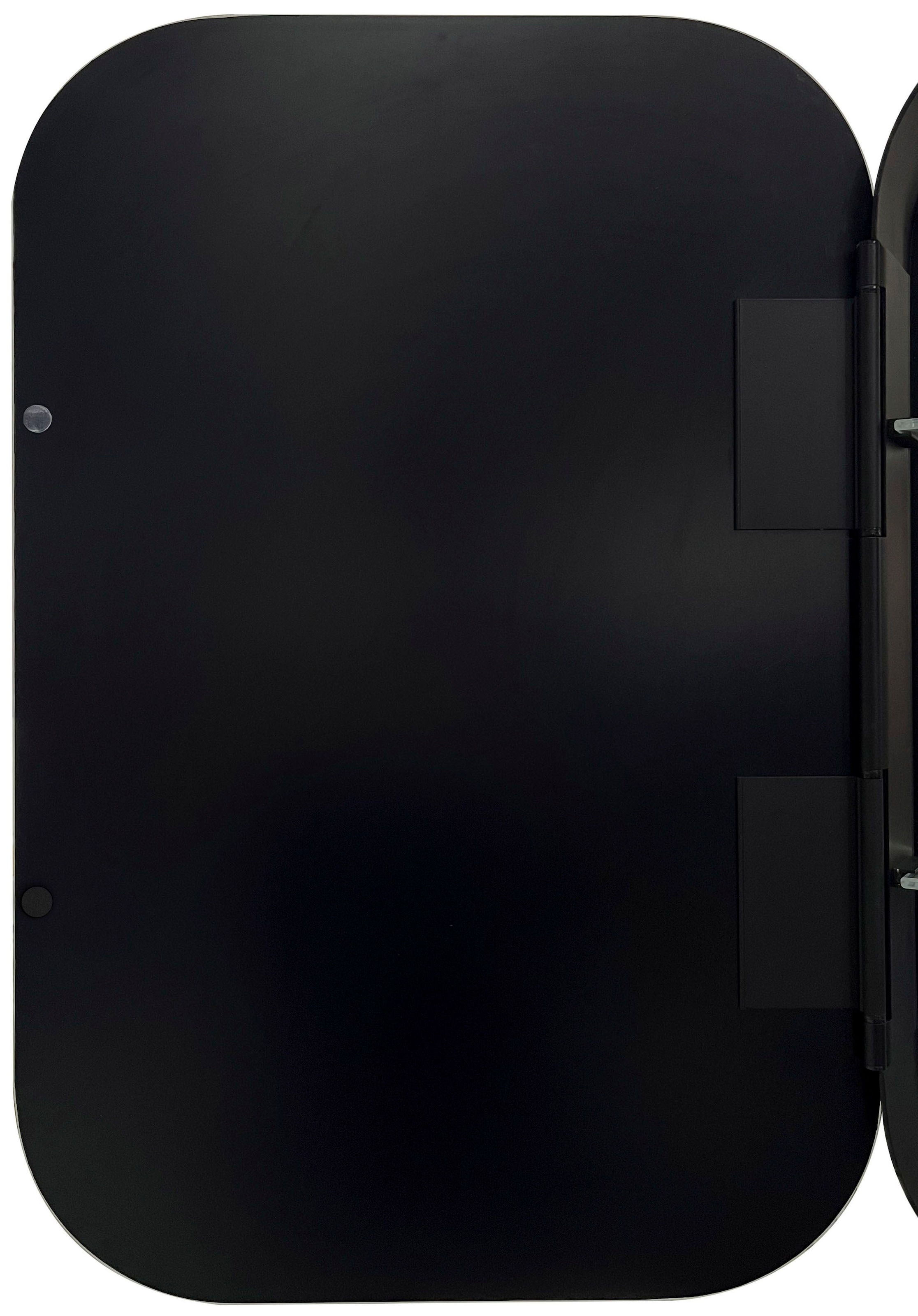 40x60 cm, aus bestellen IP24, und Echtglas, BxH: Talos | oval, Badezimmerspiegelschrank, Alumunium BAUR schwarz