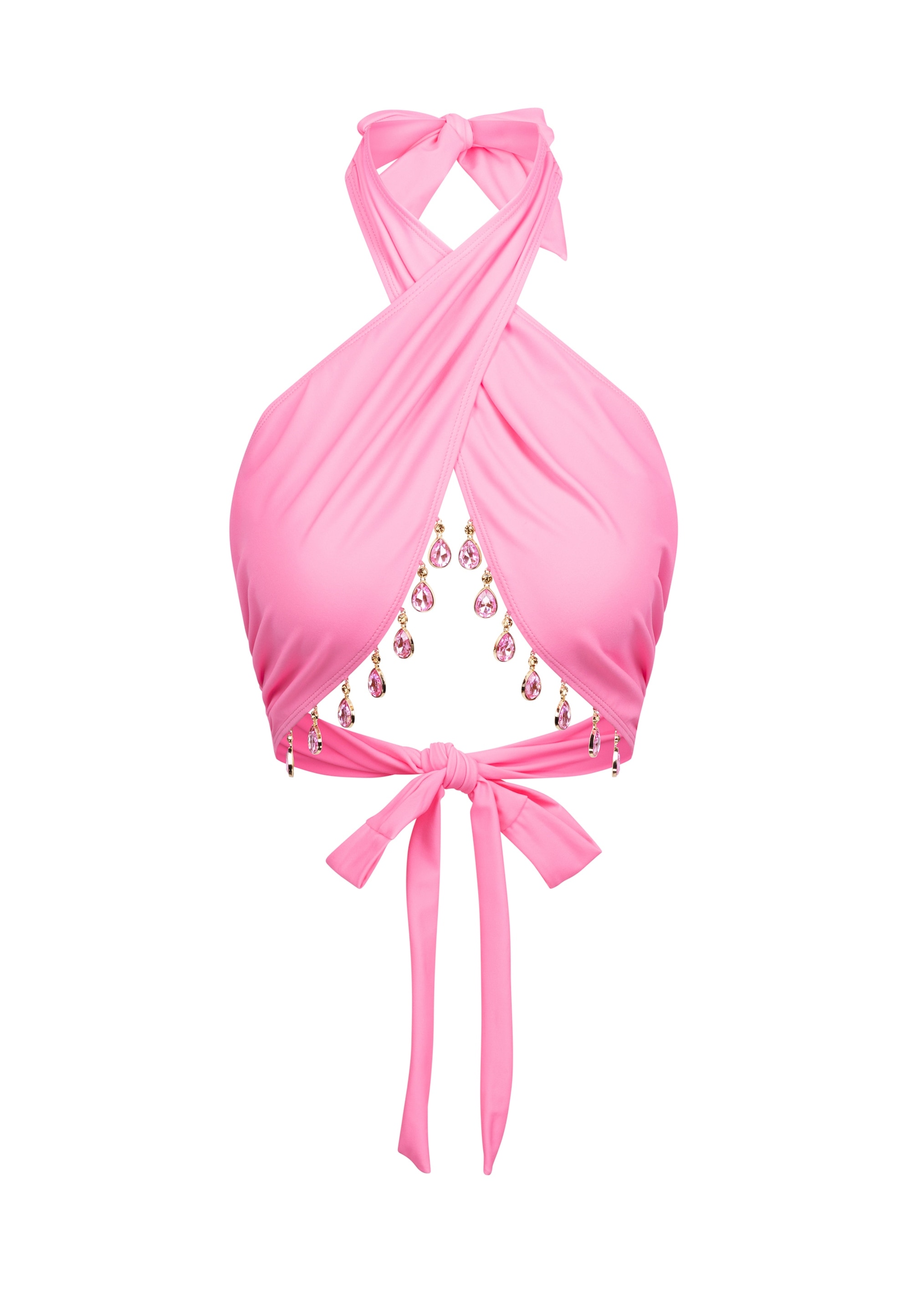 Moda Minx Triangel-Bikini-Top »Hera Fixed«, (1 St.), mit tollen Schmuck-Elementen