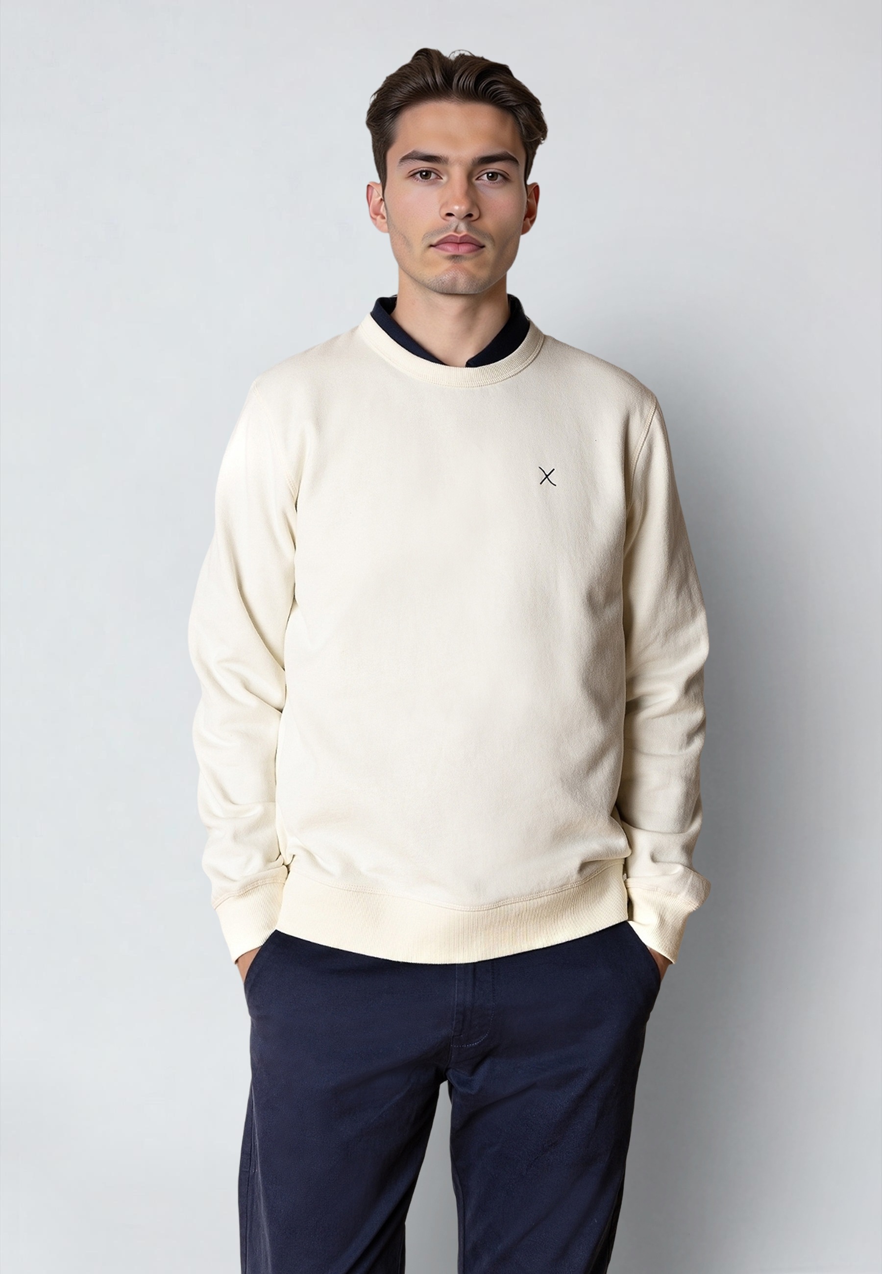Clean Cut Copenhagen Rundhalspullover »Clean Cut Copenhagen Grady Sweatshirt« 1 Stk.