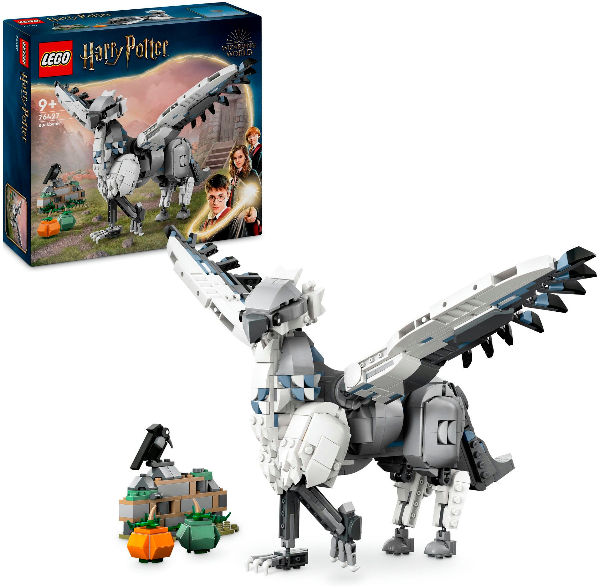 Konstruktionsspielsteine »Hippogreif Seidenschnabel (76427), LEGO Harry Potter™«, (723...