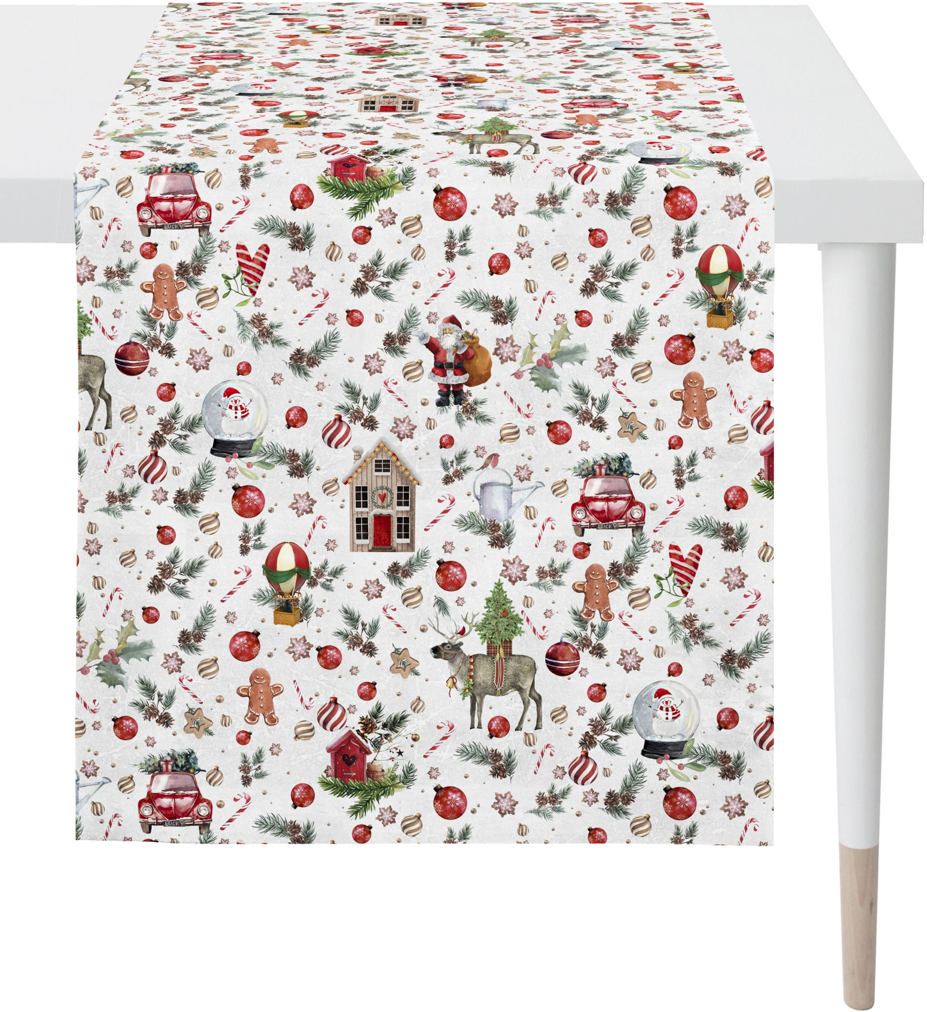 APELT Tischläufer "4688 WINTERWELT, Weihnachtsdeko, Weihnachten" Digitaldru günstig online kaufen