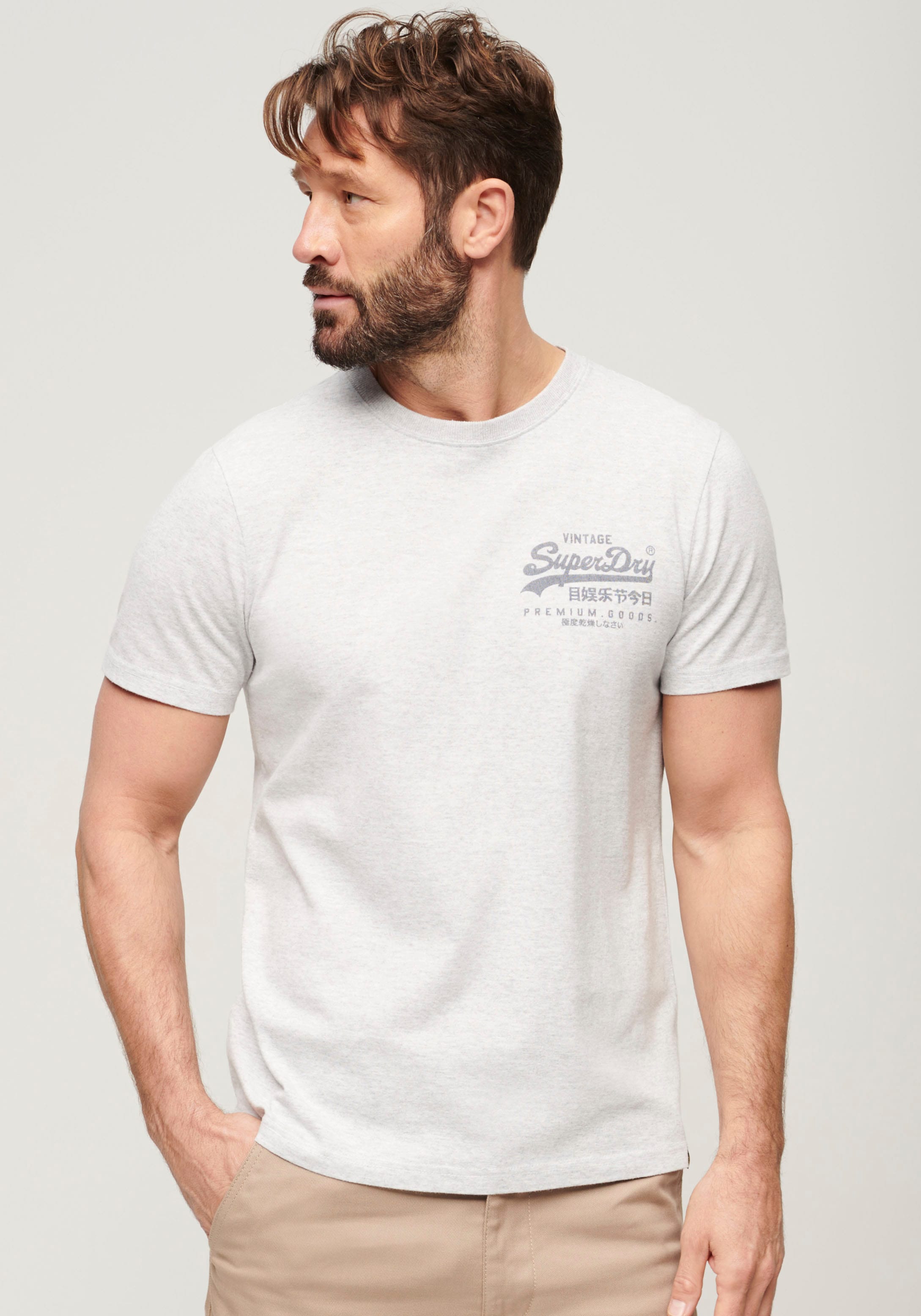 Superdry T-Shirt "CLASSIC VL HERITAGE CHEST TEE"