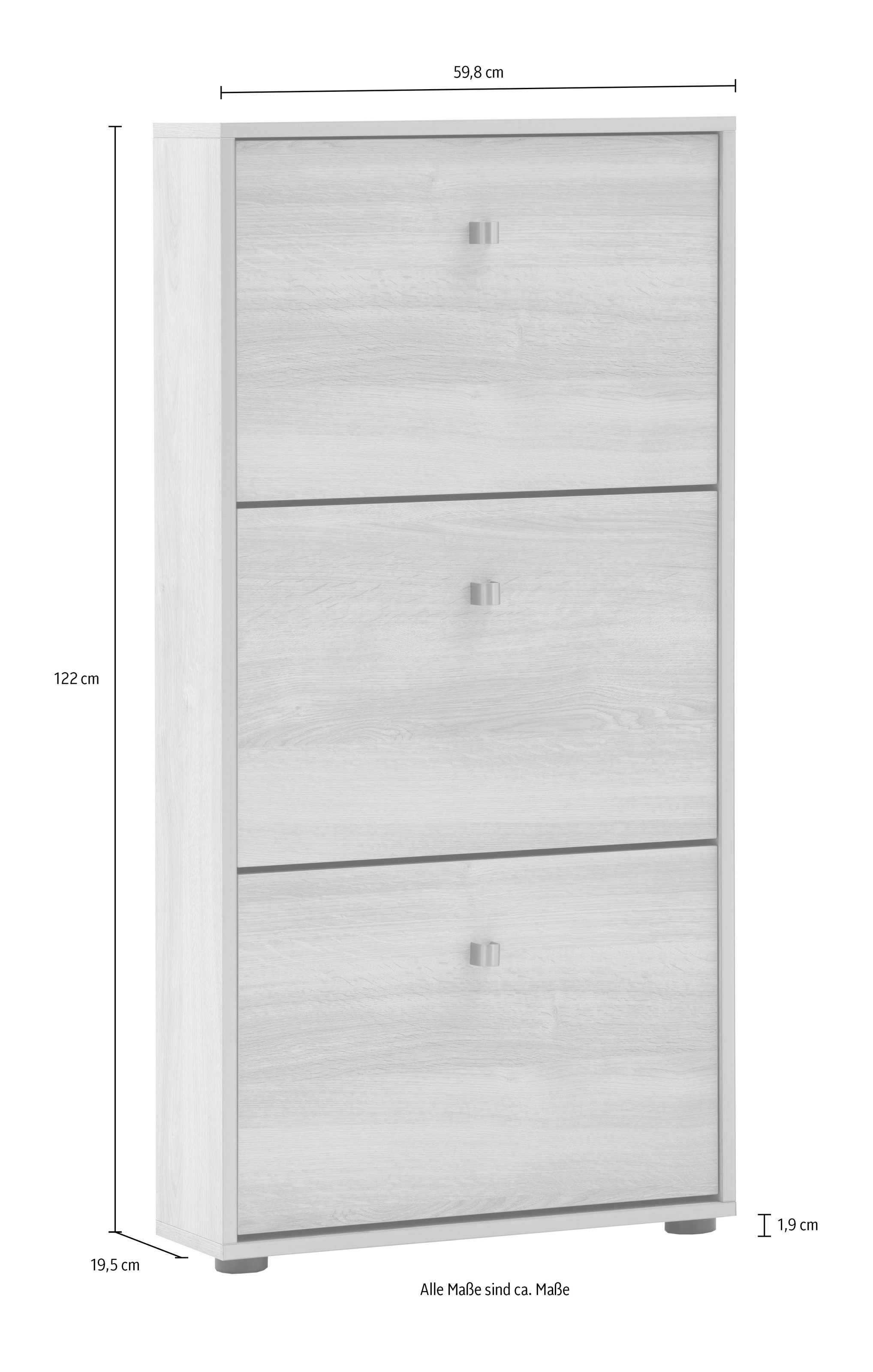 Schildmeyer Schuhschrank »Flora, Breite 59,8 cm« 1 Stk. tlg. Made in Germany