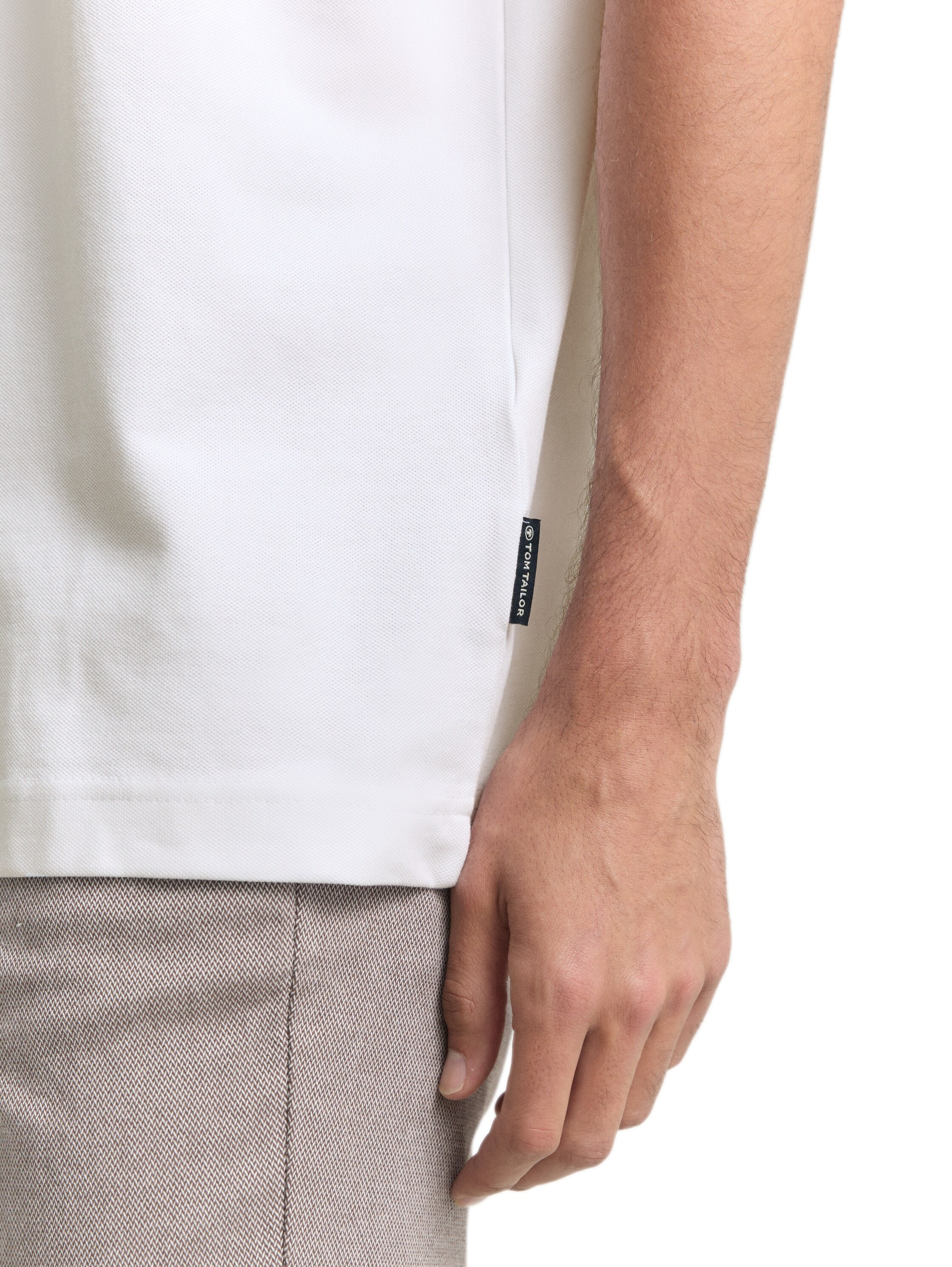 TOM TAILOR T-Shirt mit Pique Struktur günstig online kaufen