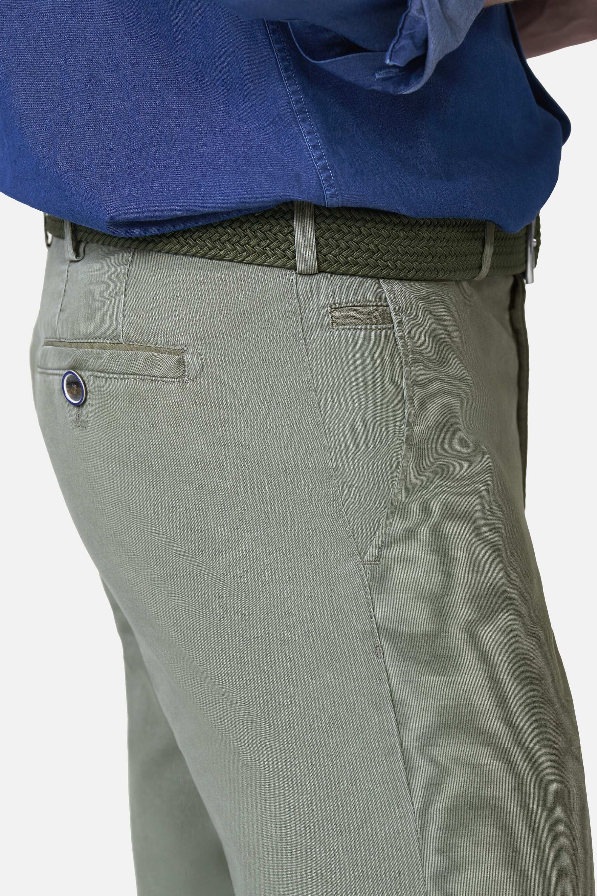 MEYER Roma 1-5080 Chinos Olive 38 3