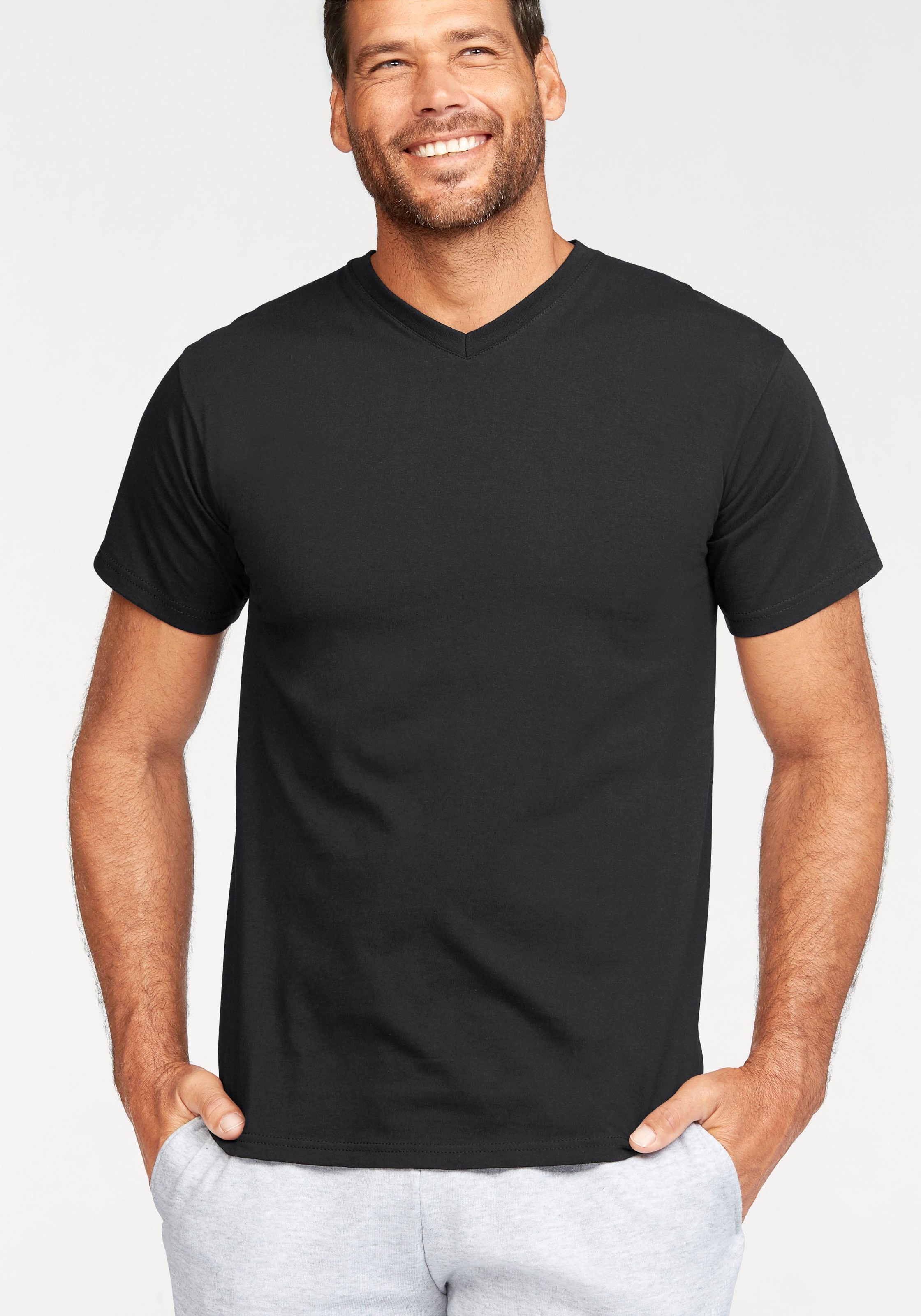 Thumbnail - Fruit of the Loom T-Shirt Packung, 2 Stk. mit V-Ausschnitt