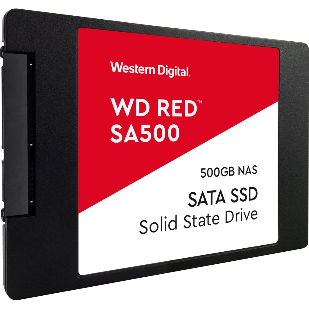 Western Digital interne SSD »Red SA500«, 2,5 Zoll, Anschluss SATA III