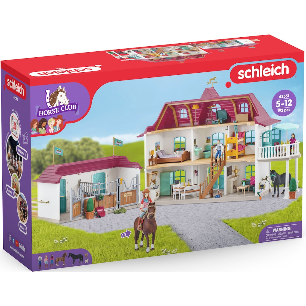 Schleich® Spielwelt »HORSE CLUB, Lakeside Pferdehof (42551)«, Made in Europe