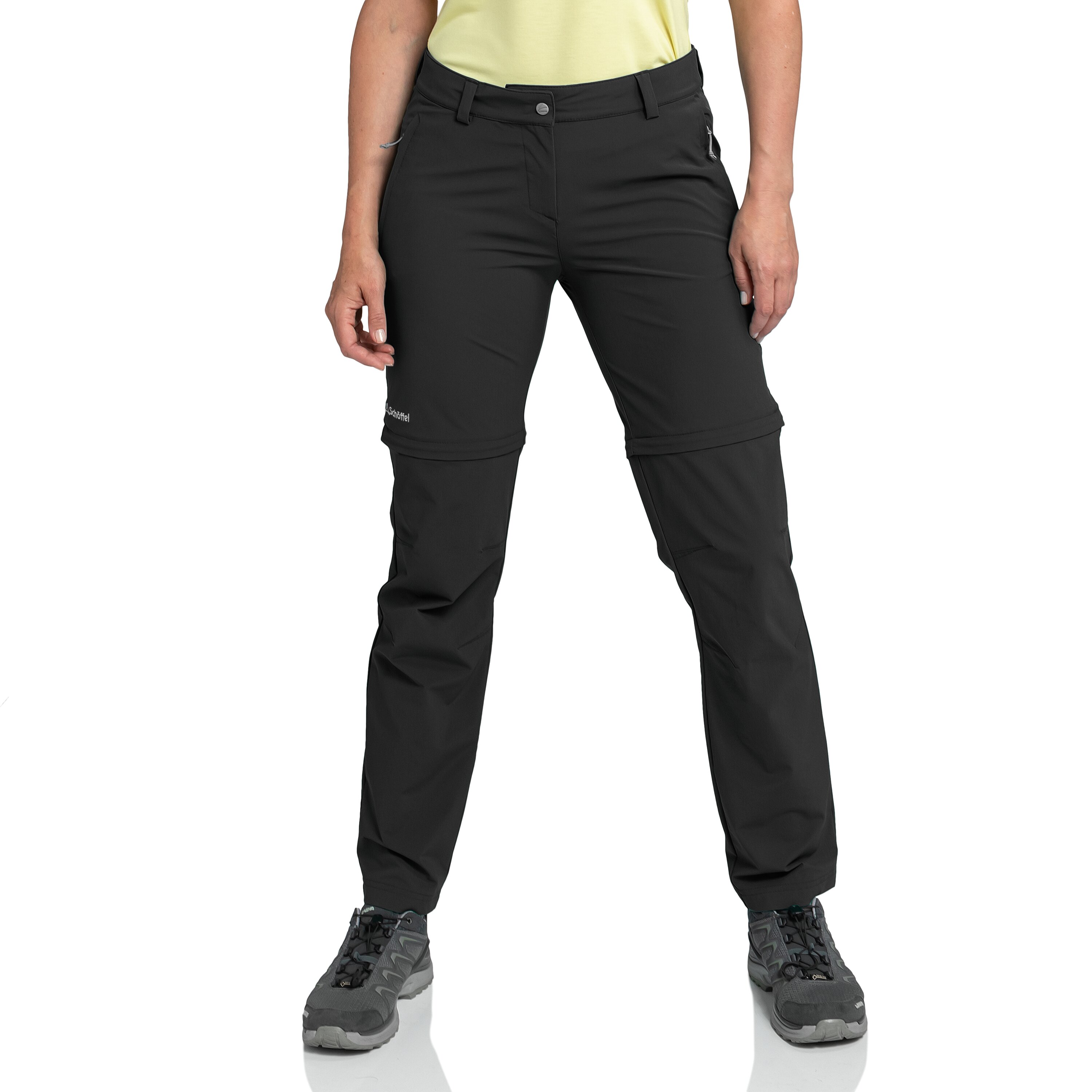 Schöffel Zip-off-Hose "Pants Ascona Zip Off" für Trekking, aus Nylon, mit Elasthan-Anteil, normal-weite Passform