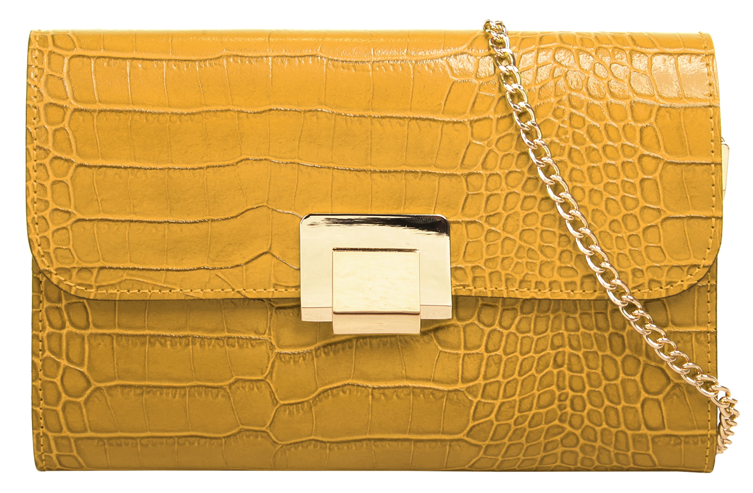 Cluty Abendtasche, echt Leder, Made in Italy günstig online kaufen