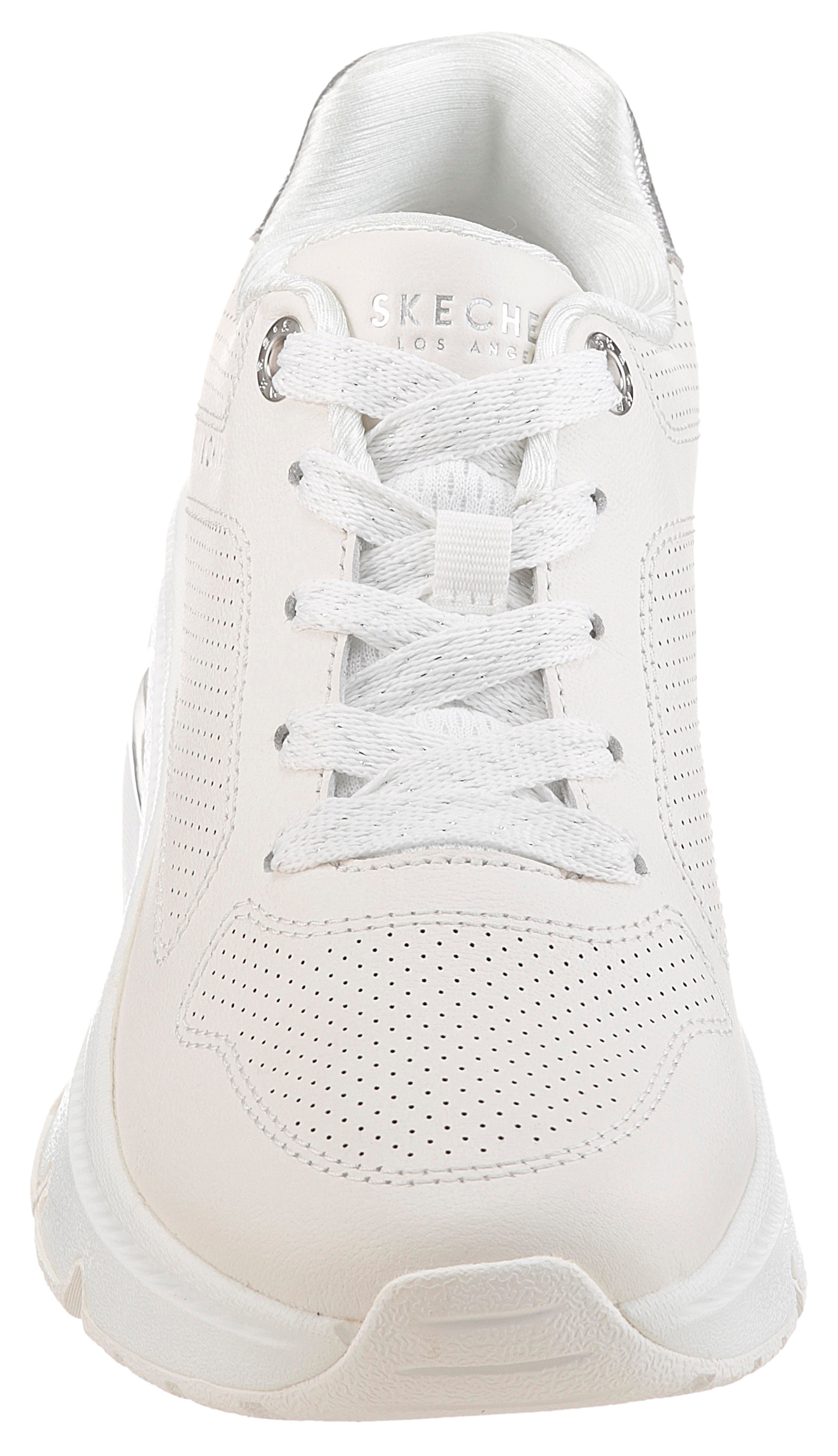 Skechers Sneaker »UNO ICON«, Schnürschuh, Freizeitschuh mit Metallic Elementen