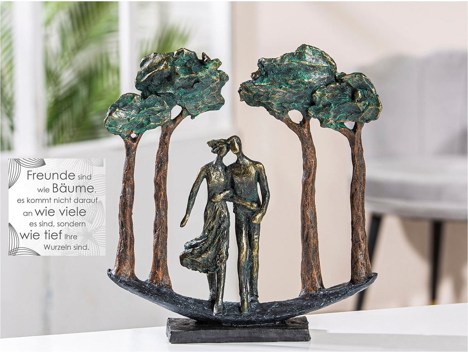 Casablanca by Gilde Dekofigur »Skulptur "Under Trees"«