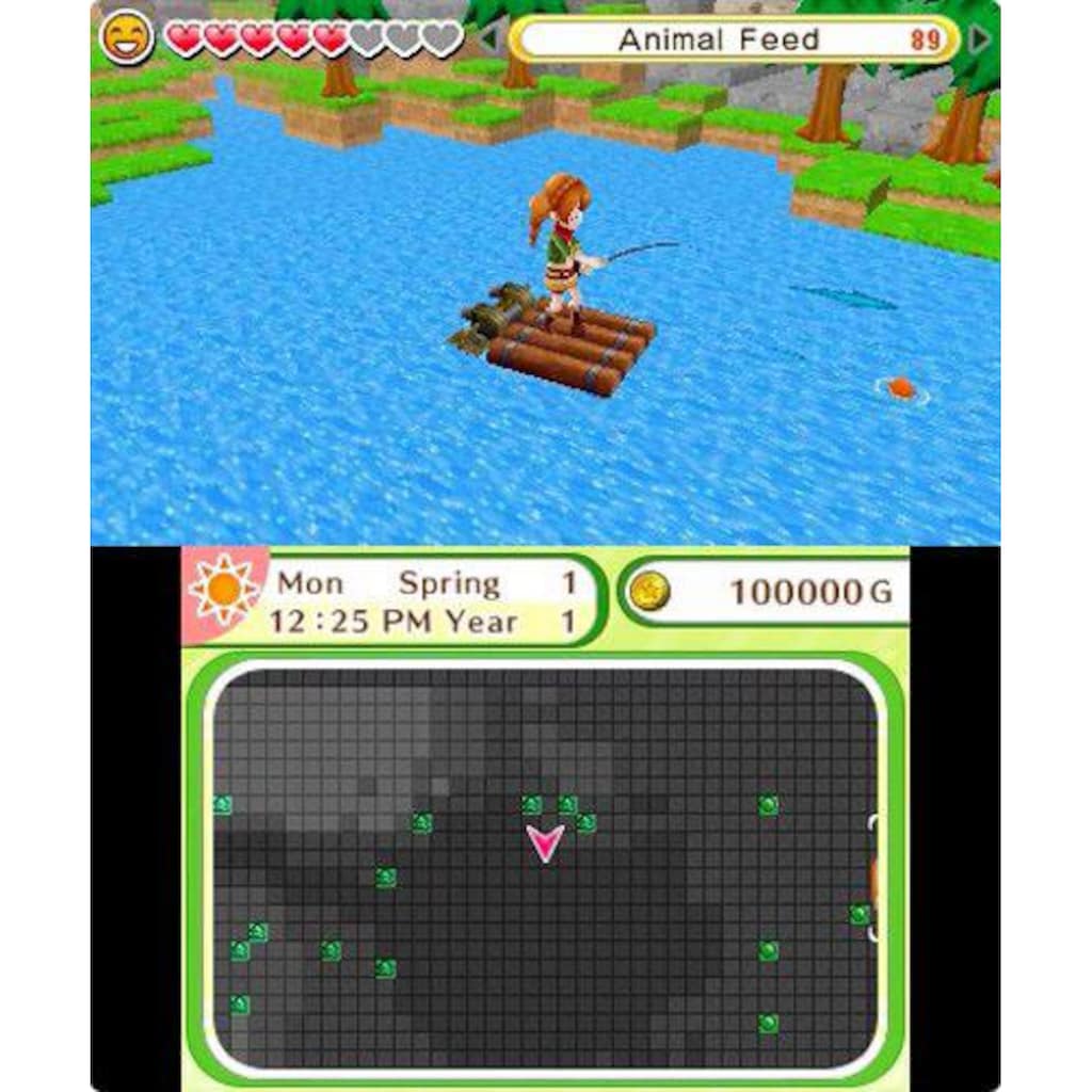 Rising Star Spielesoftware »Harvest Moon: Dorf des Himmelbaumes«, Nintendo 3DS