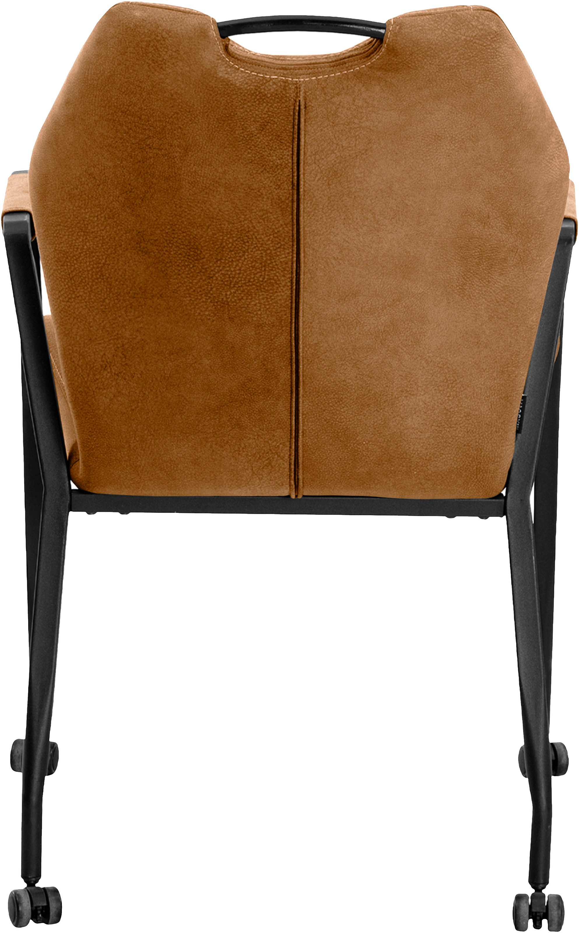 OMG Design Armlehnstuhl »Point«, (Set), 1 St., Stoff, Esszimmerstuhl mit Rollen, Bürostuhl