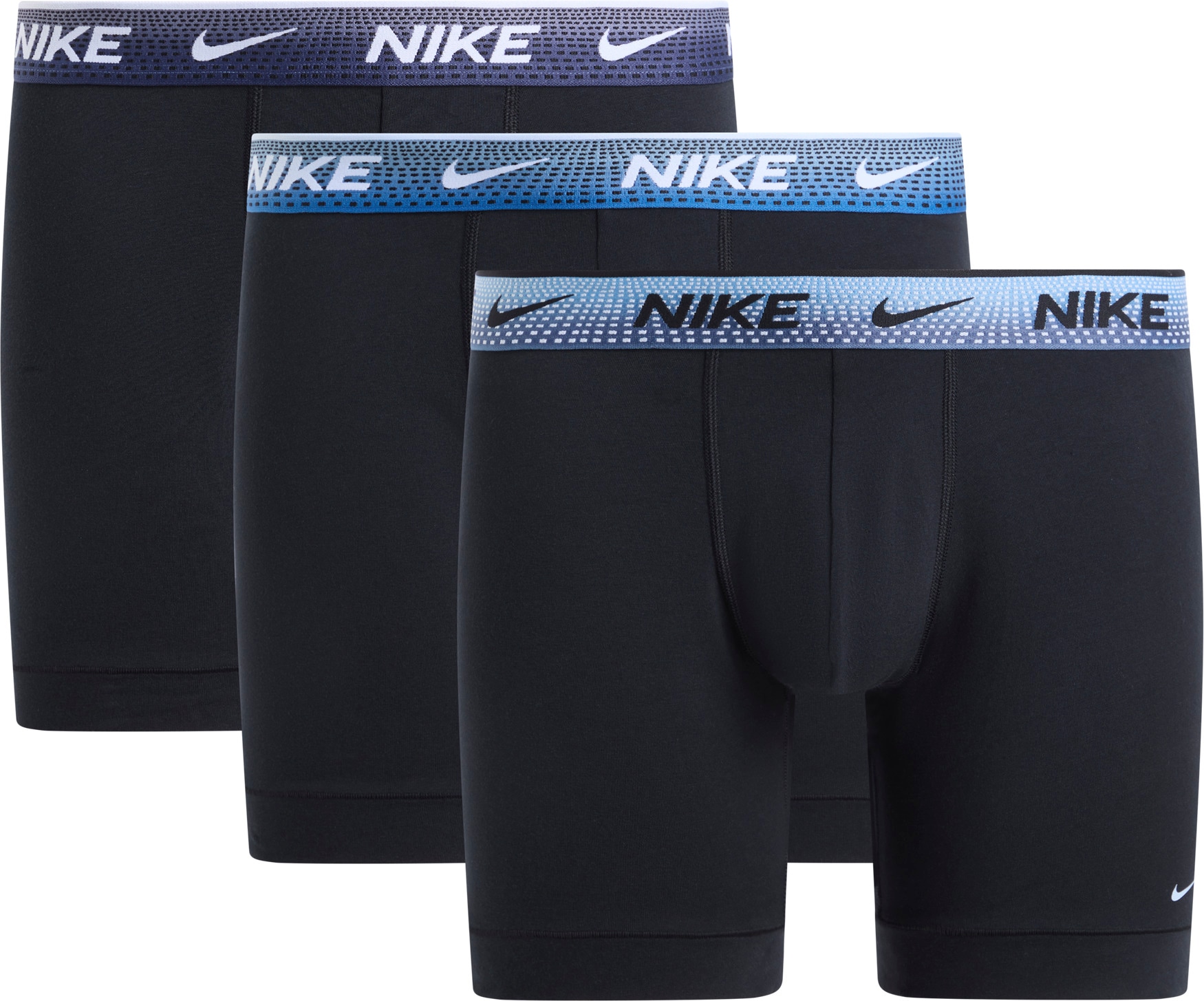 NIKE Underwear Boxer "BOXER BRIEF 3PK" Packung, 3er, 3 Stk. mit Logo-Elasti günstig online kaufen